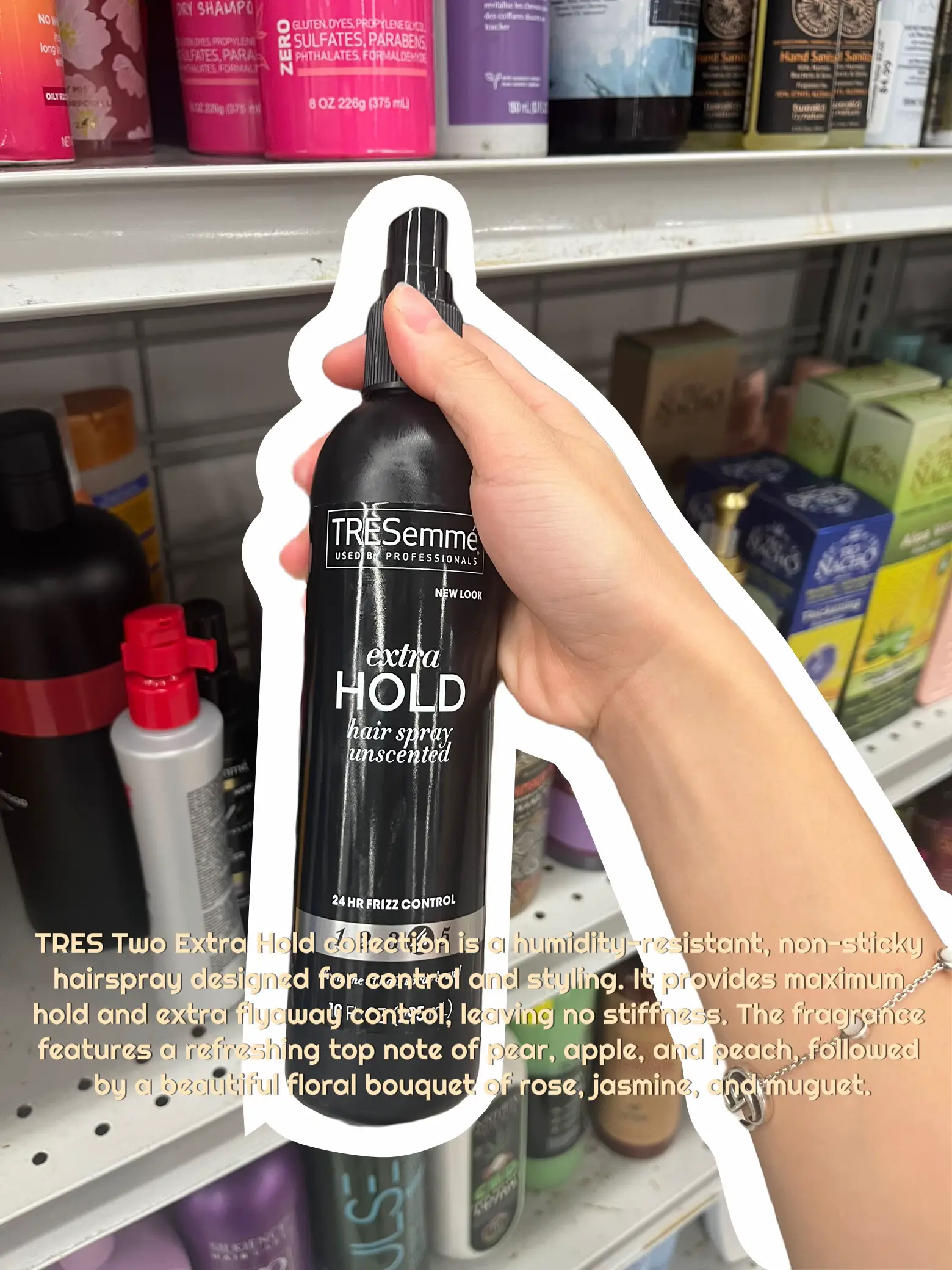 Tresemme Extra Hold Hairspray for 24H frizz control - 300 ml