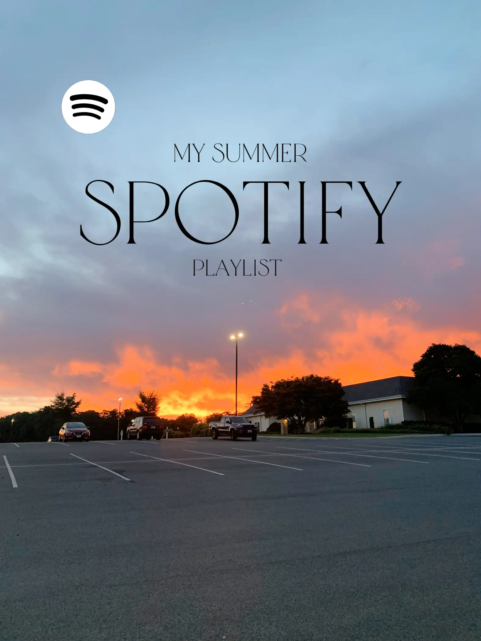 My summer Spotify playlist