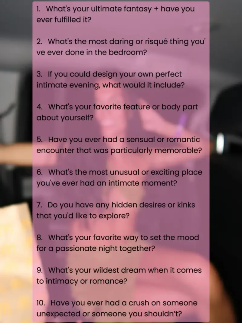 10 ways to explore your wildest fantasies in the bedroom
