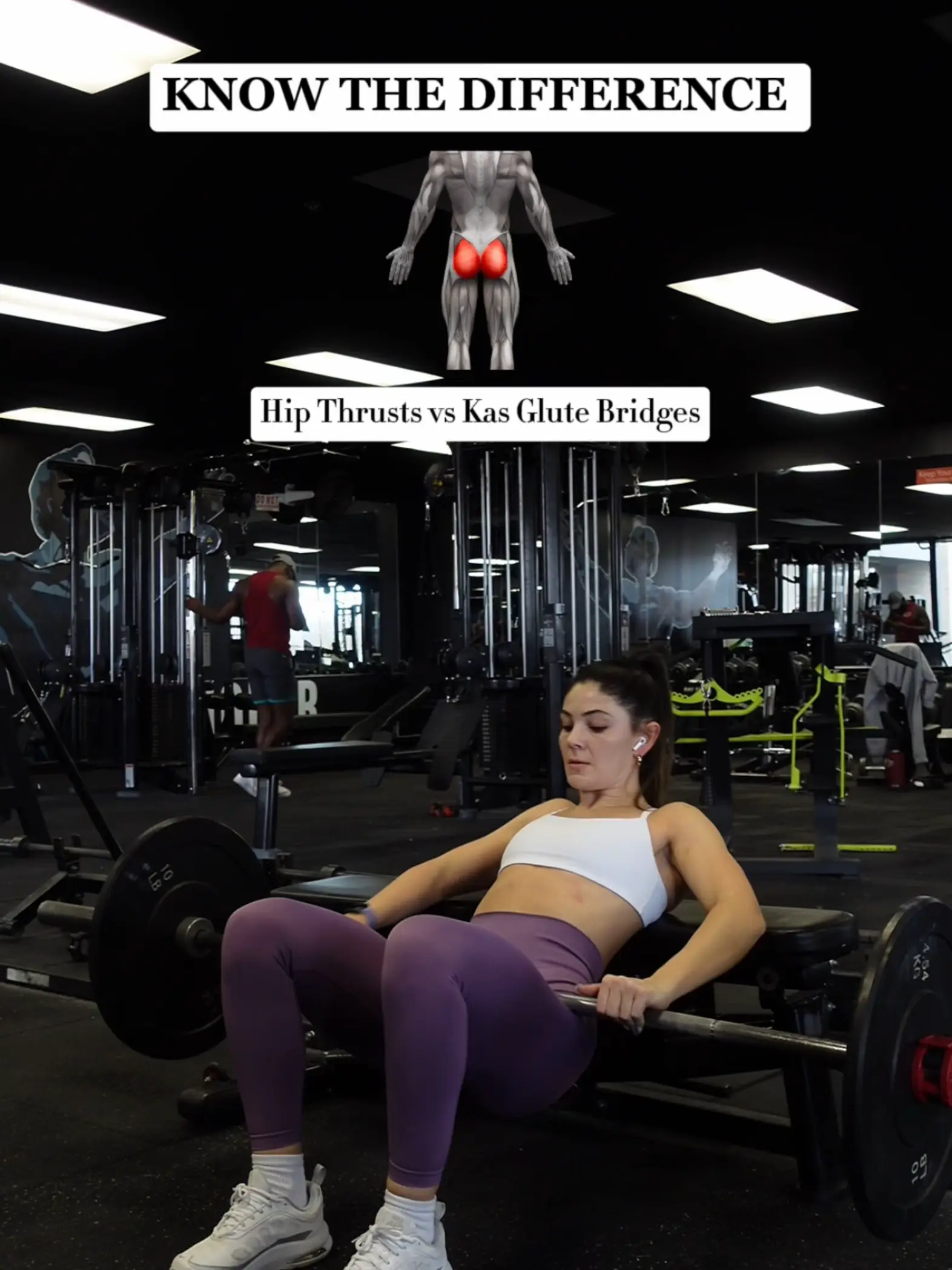 The Difference Between a Hip Thrust vs. Glute Bridge vs. Frog Pump