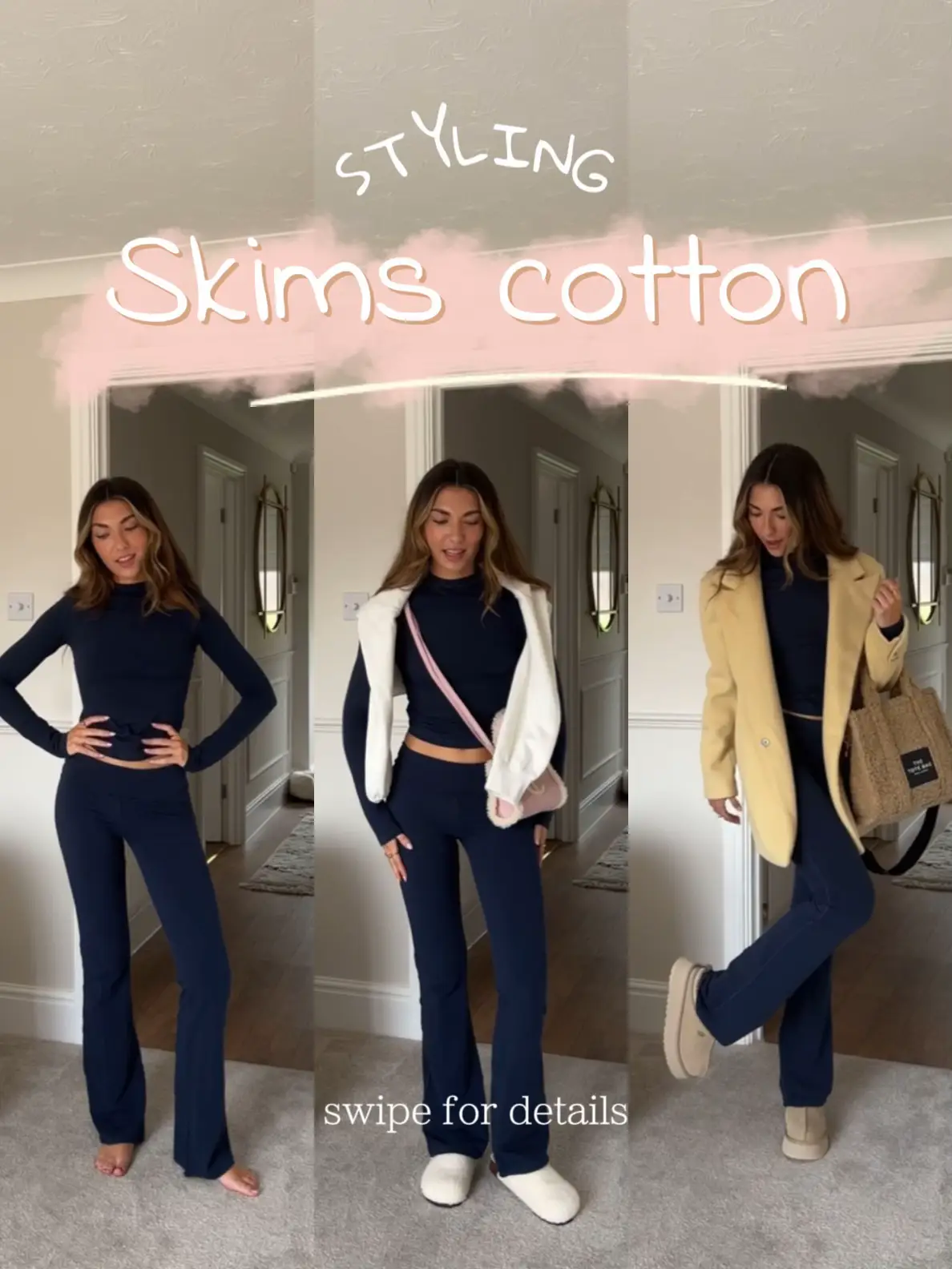 🤍 SKIMS Cotton Rib Onesie  Clothes design, Outfits, Fashion