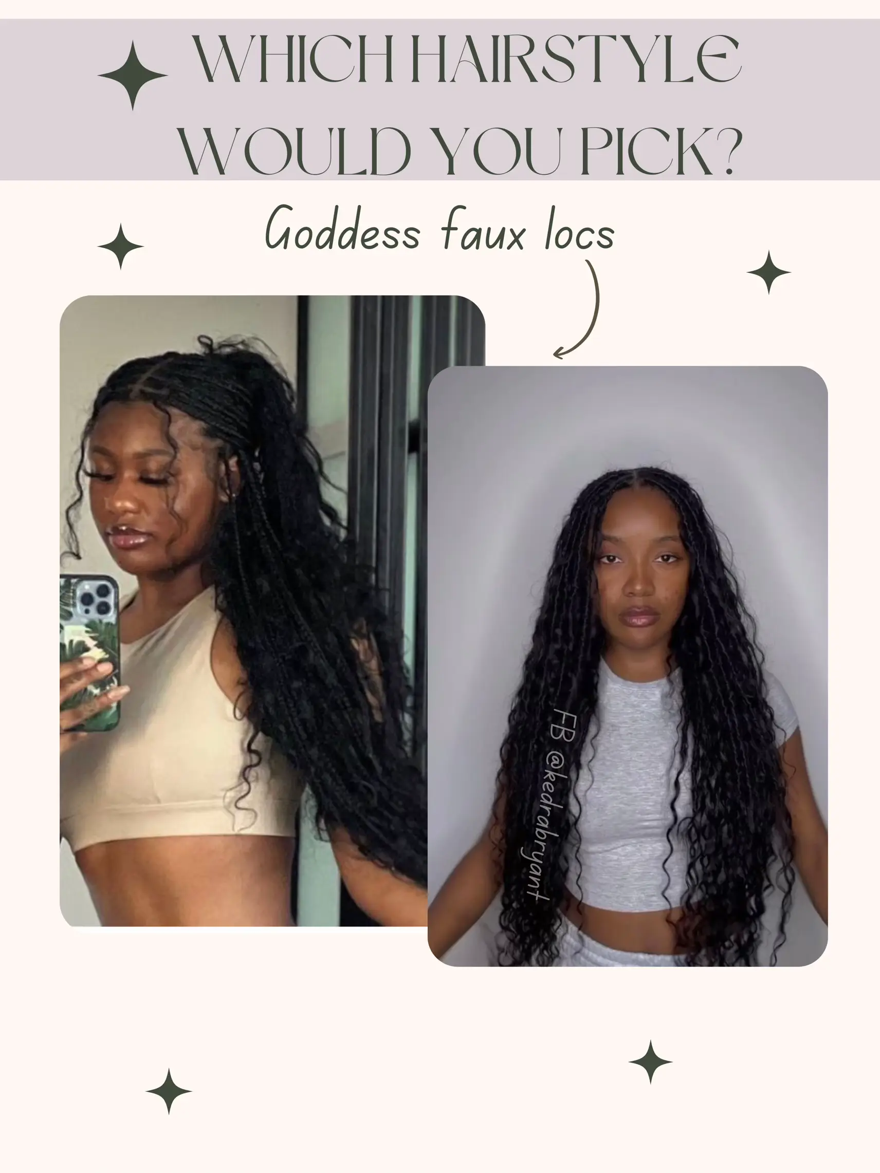 How To Install The Most Realistic Faux Locs - the Maria Antoinette