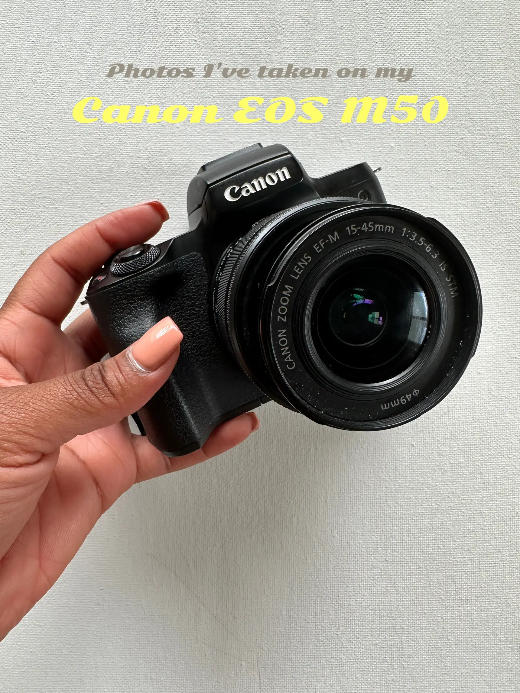 Discontinued items - EOS M50 Mark II (EF-M15-45mm f/3.5-6.3 IS STM) - Canon  HongKong