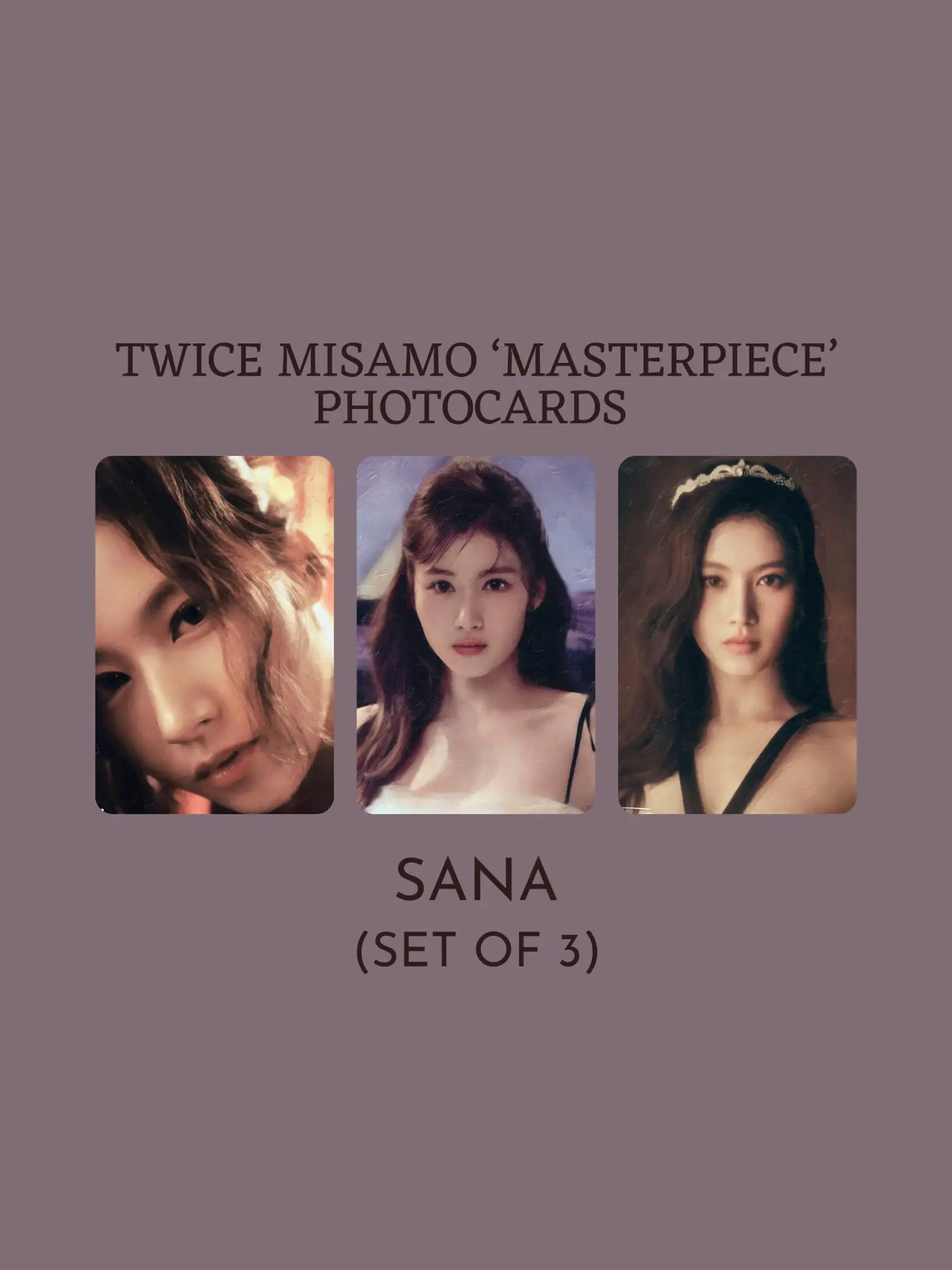 Twice Misamo 'Masterpiece' Photocards | Gallery posted by