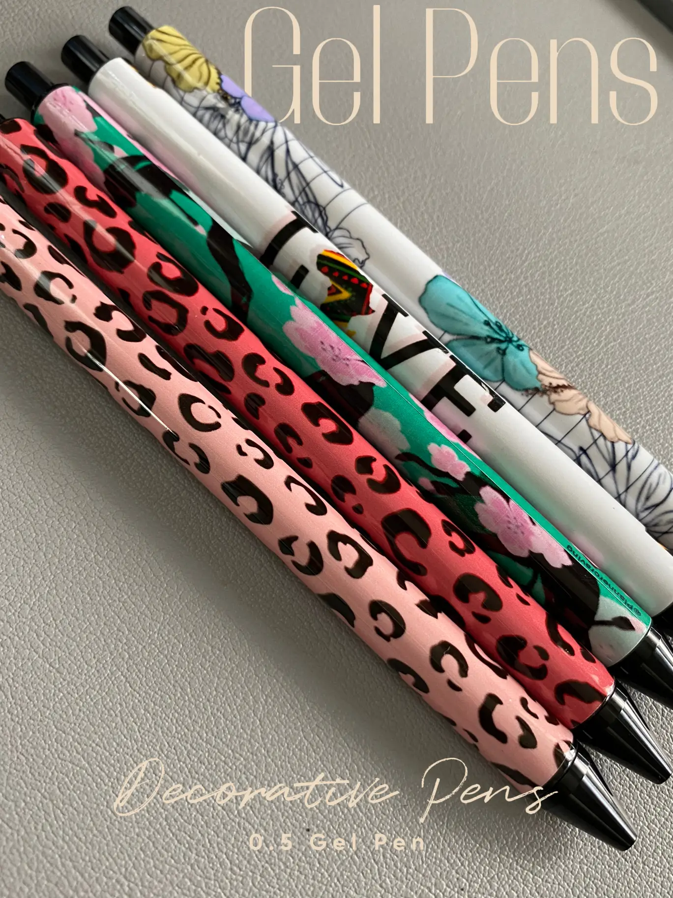 Zebra Sarasa Bouquet 5-Color Gel Pen Sets (0.5mm) – Everything Calligraphy