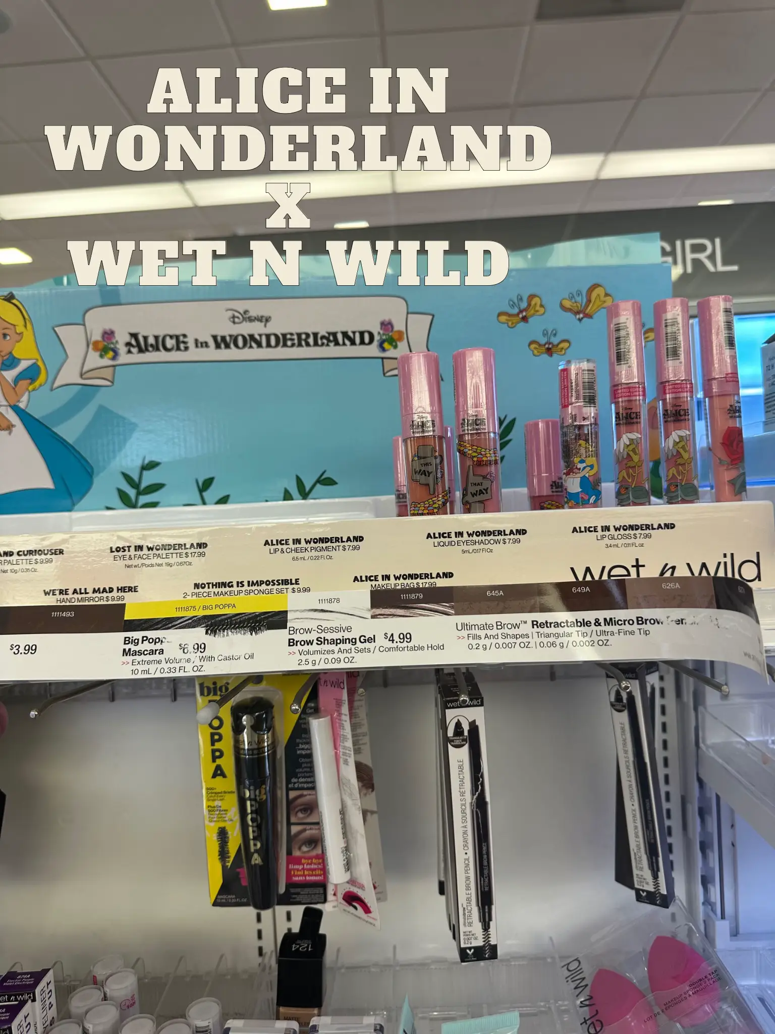 Wet N Wild Alice in Wonderland PR Box