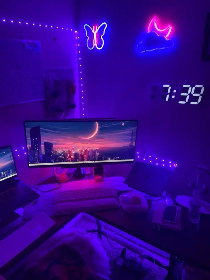 Such a nice room vibe with this setup