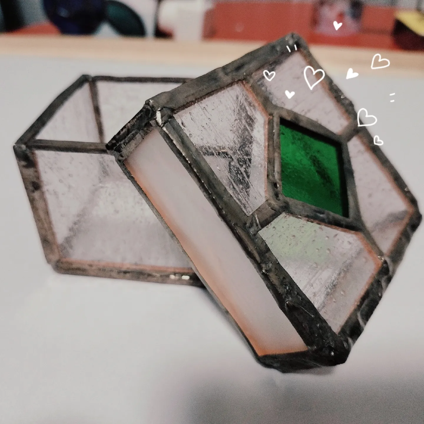 オルゴナイト◇少しちいさめ ダイヤ型