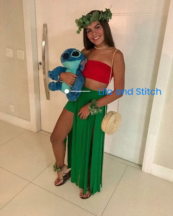 Lilo and Stitch costume  Stitch halloween costume, Diy halloween costumes  for women, Cool halloween costumes