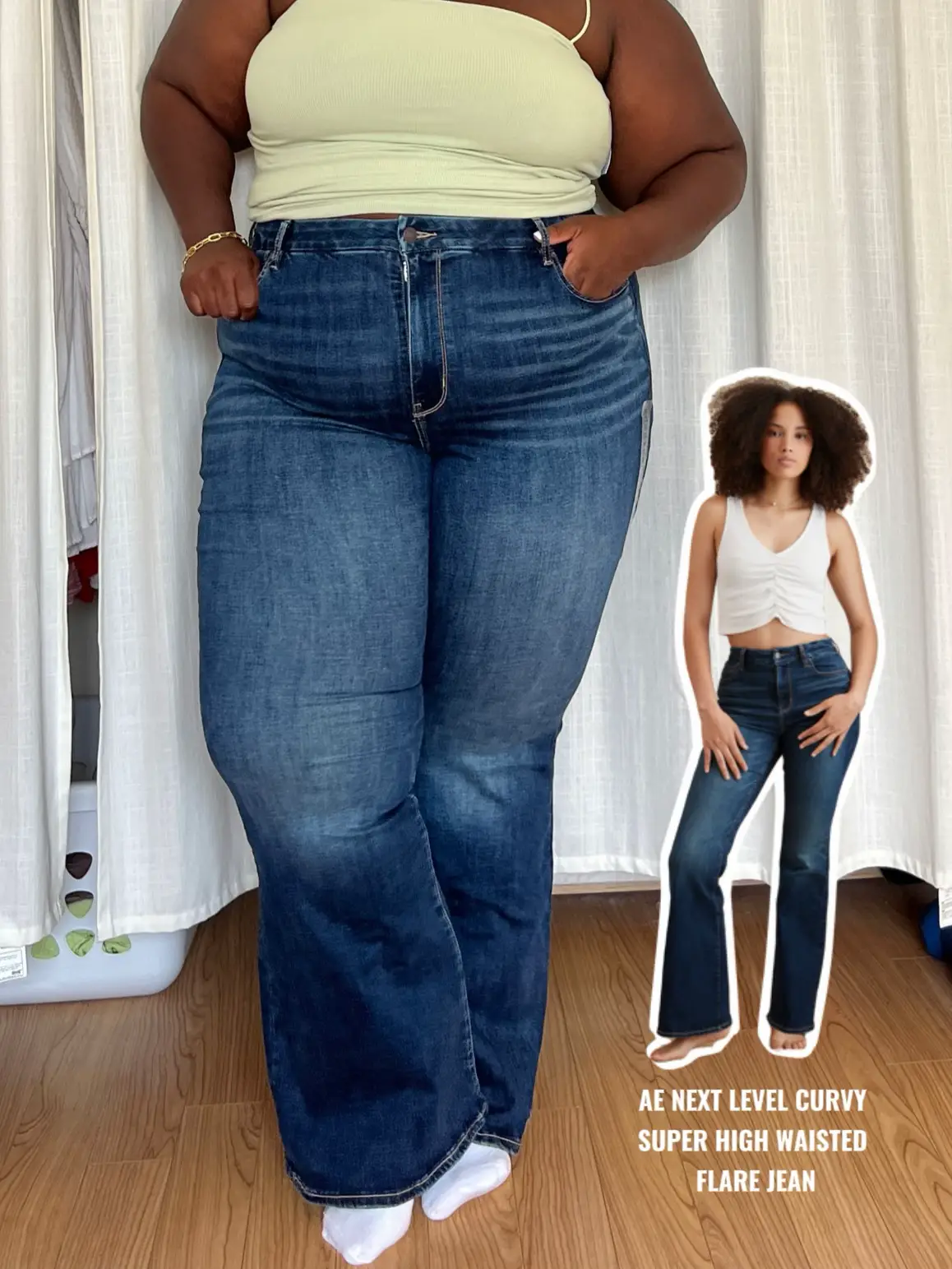 Curvy Jeans Try On Haul  American Eagle Curvy Jeans and Jeggings