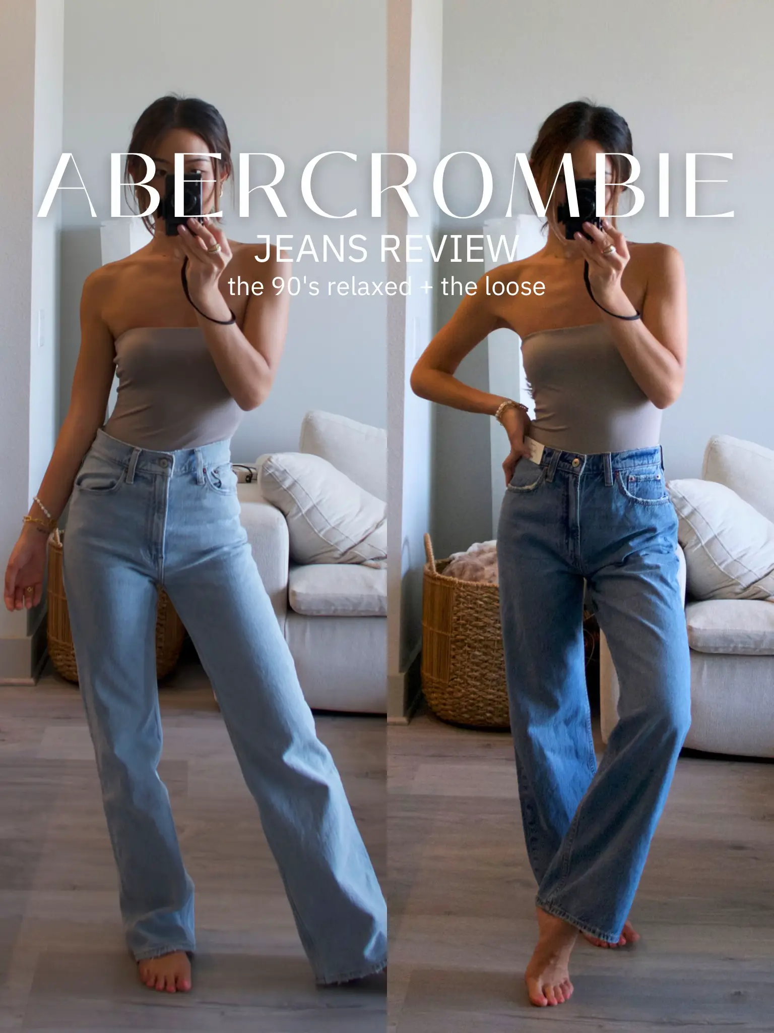 Abercrombie jeans review (obsessed!)