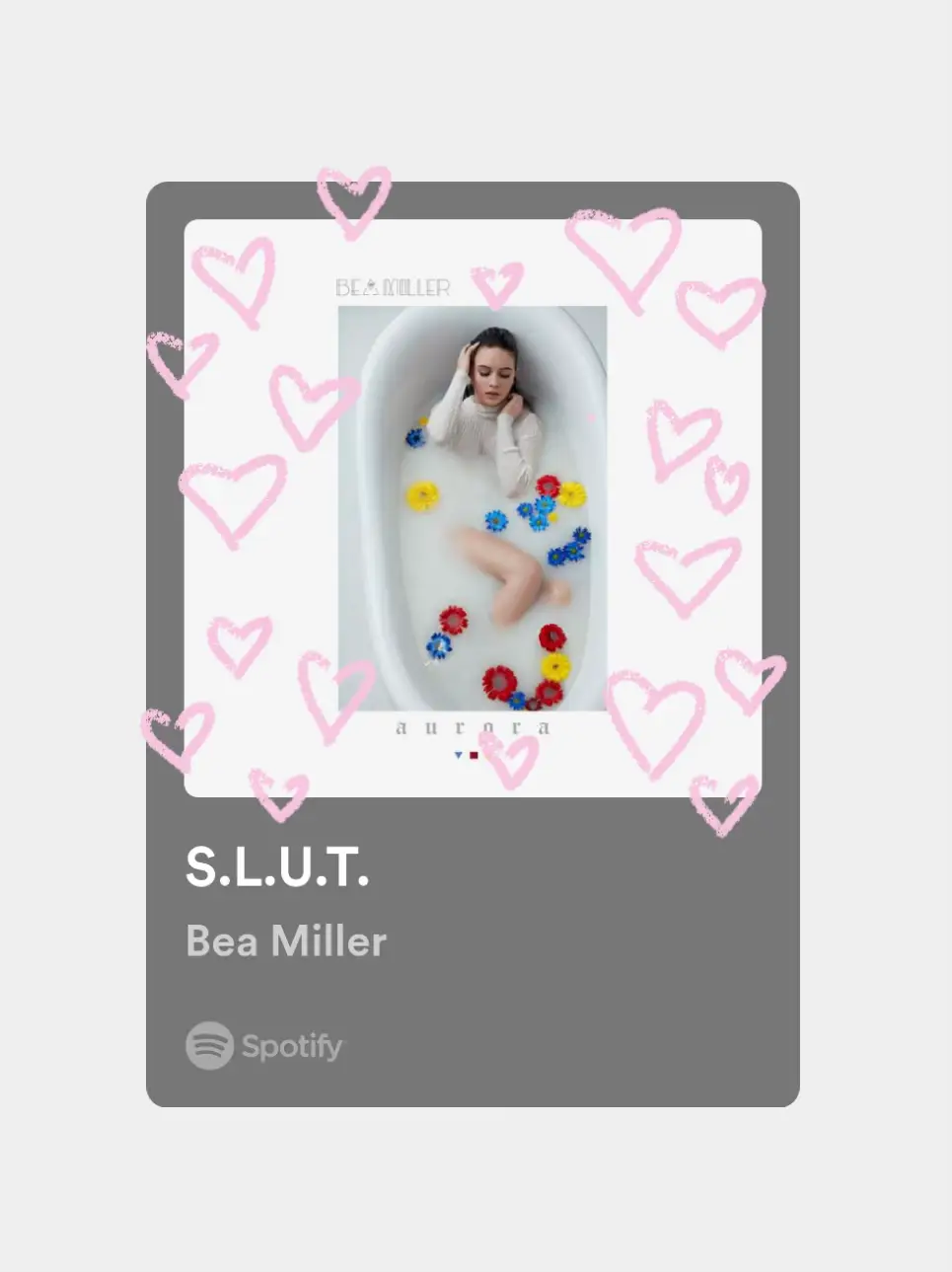  A Spotify ad with a woman in a white shirt.