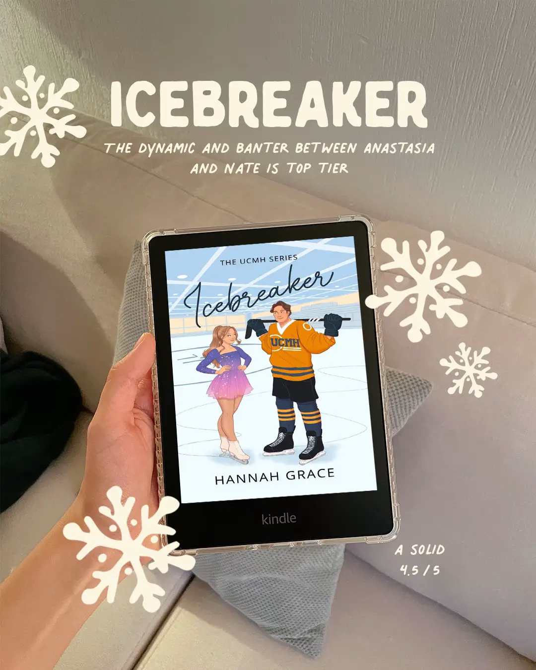 Review : Icebreaker by Hannah Grace Anastasia Allen is a figure skater in  the university of california. She aims to be in Team USA & has…