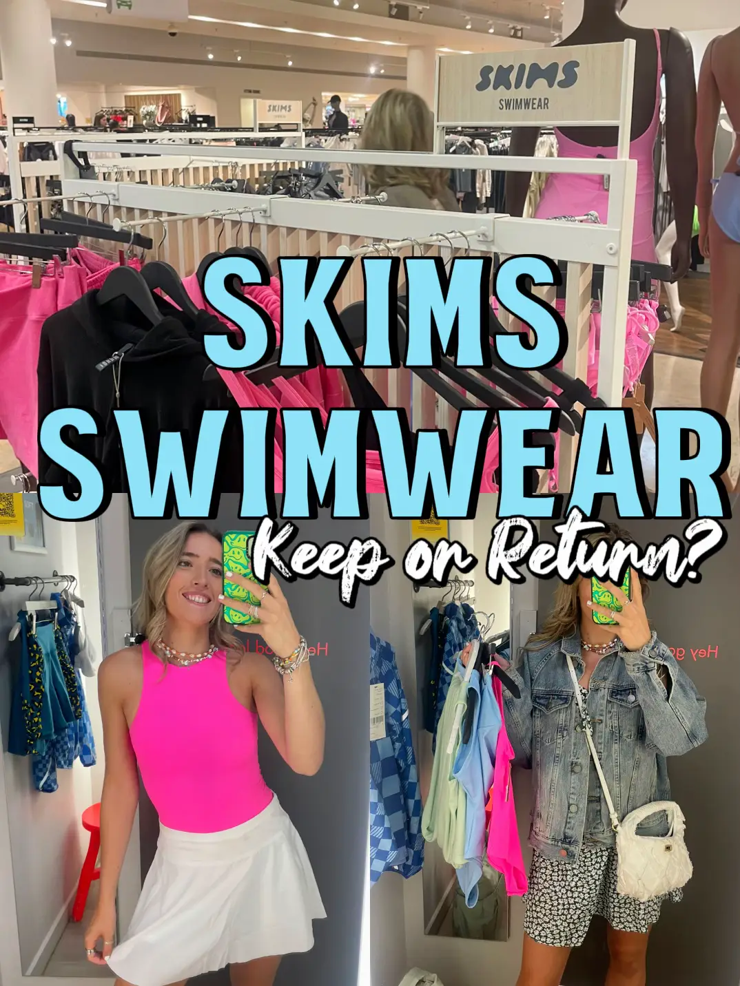 My @skims swim review 🦋
