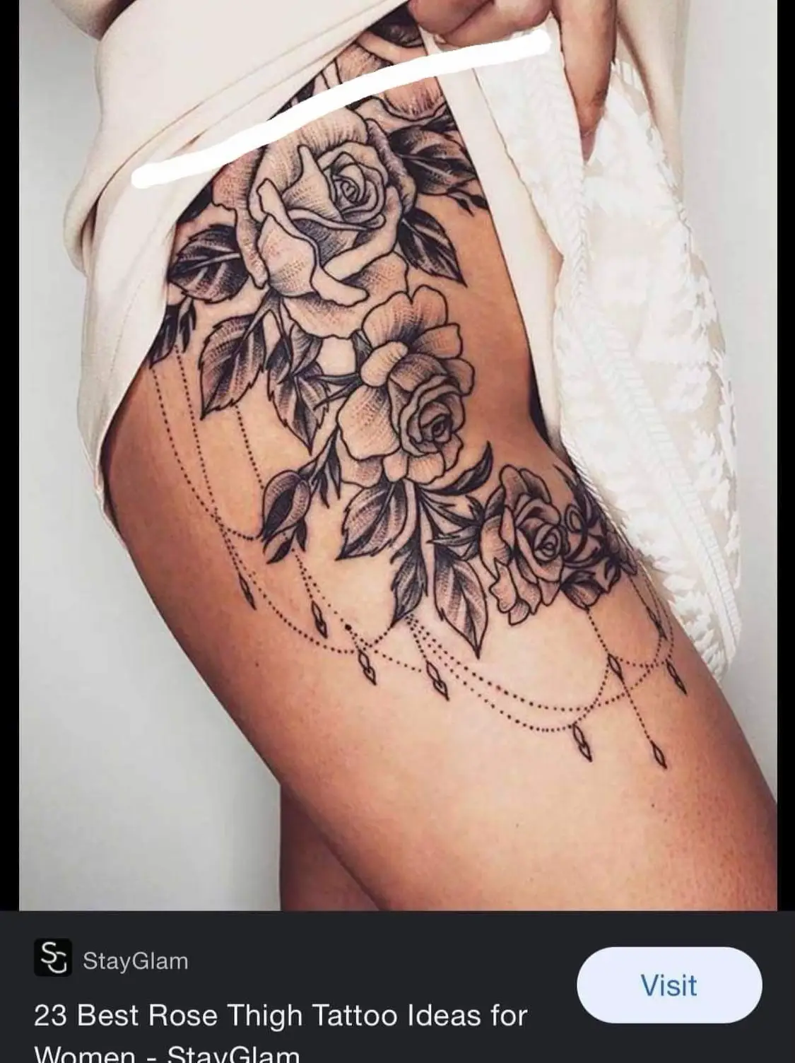 51 White Ink Tattoos That Will Inspire You to Get Inked - StayGlam