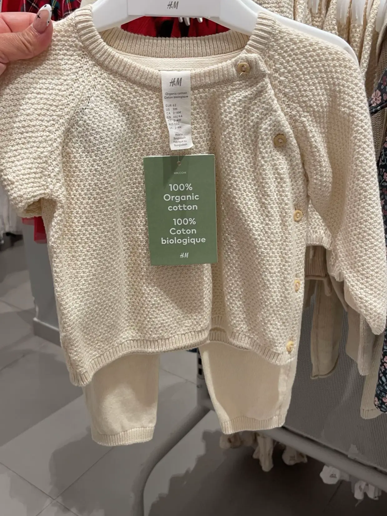 H&m baby outlet sweater