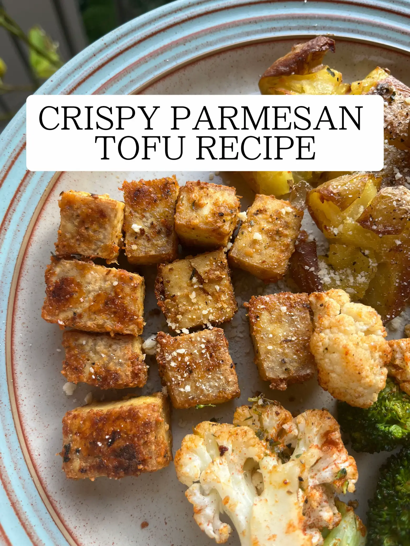 CRISPY PARMESAN TOFU RECIPE | Gallery posted by jessbartlett | Lemon8