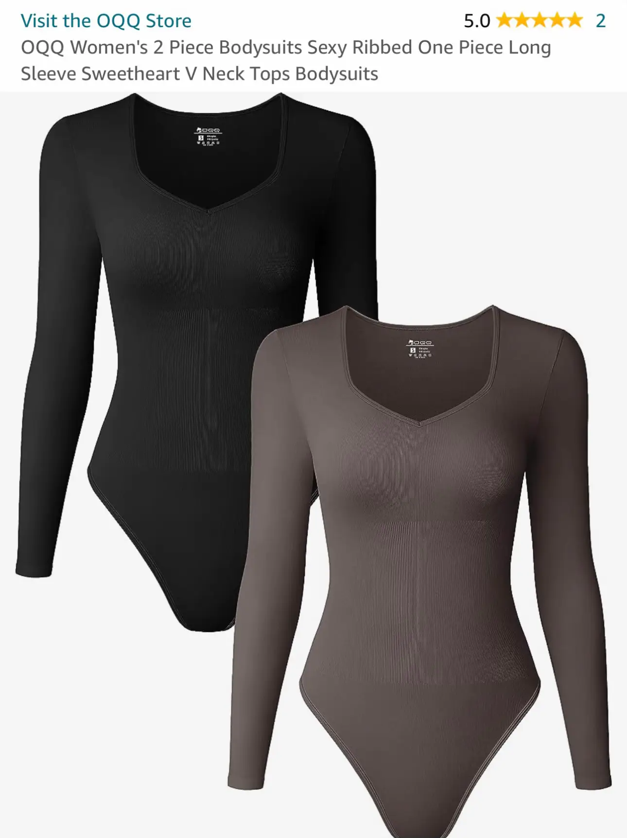 OQQ Women's 3 Piece Bodysuits Sexy Ribbed Sleeveless Adjustable Spaghetti  Striped Tops Shapewear Bodysuits, Black Grey Beige : : Fashion
