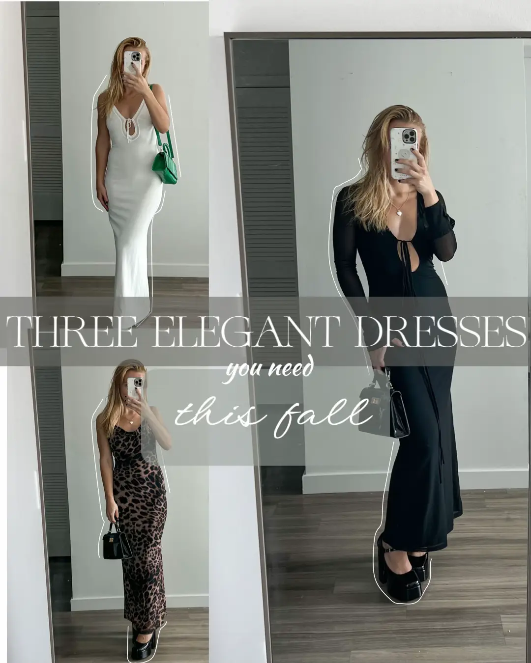 3 Elegant Dresses you NEED this fall! 🖤🍂, Gallery posted by  kimberlee.rose