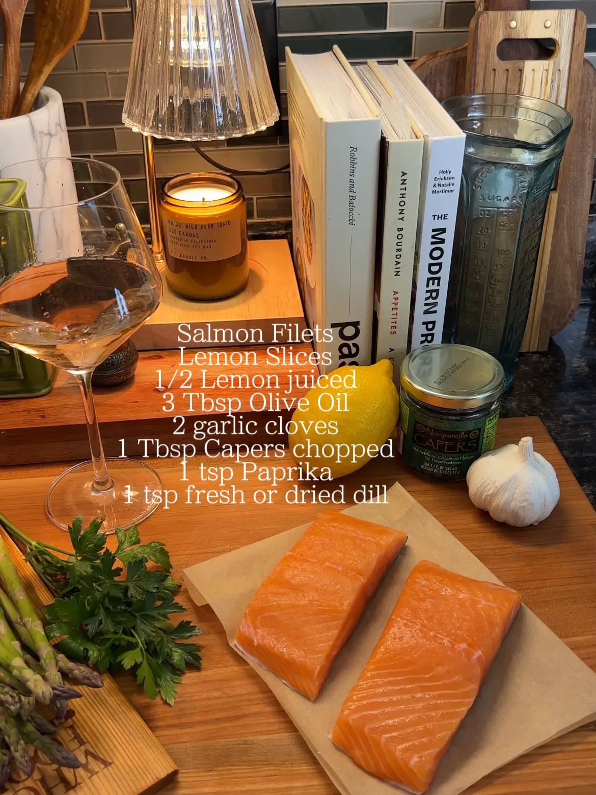 Lemon Herb Salmon El Papillote