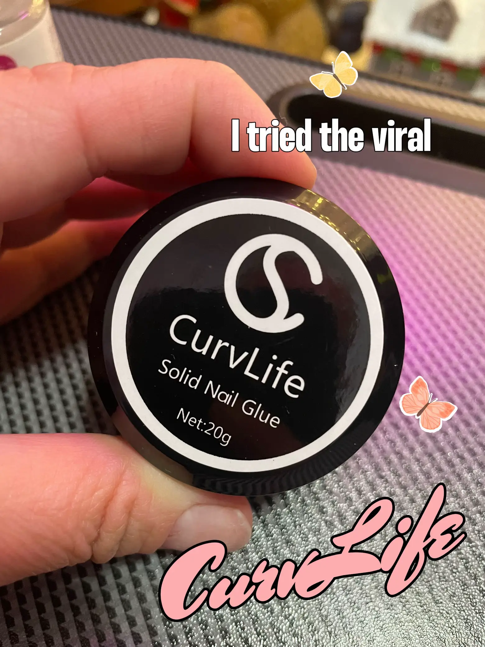 Curvlife solid glue review｜TikTok Search