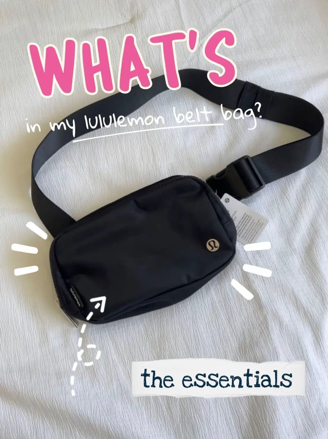 can someone with an extended strap bag please help me @lululemon