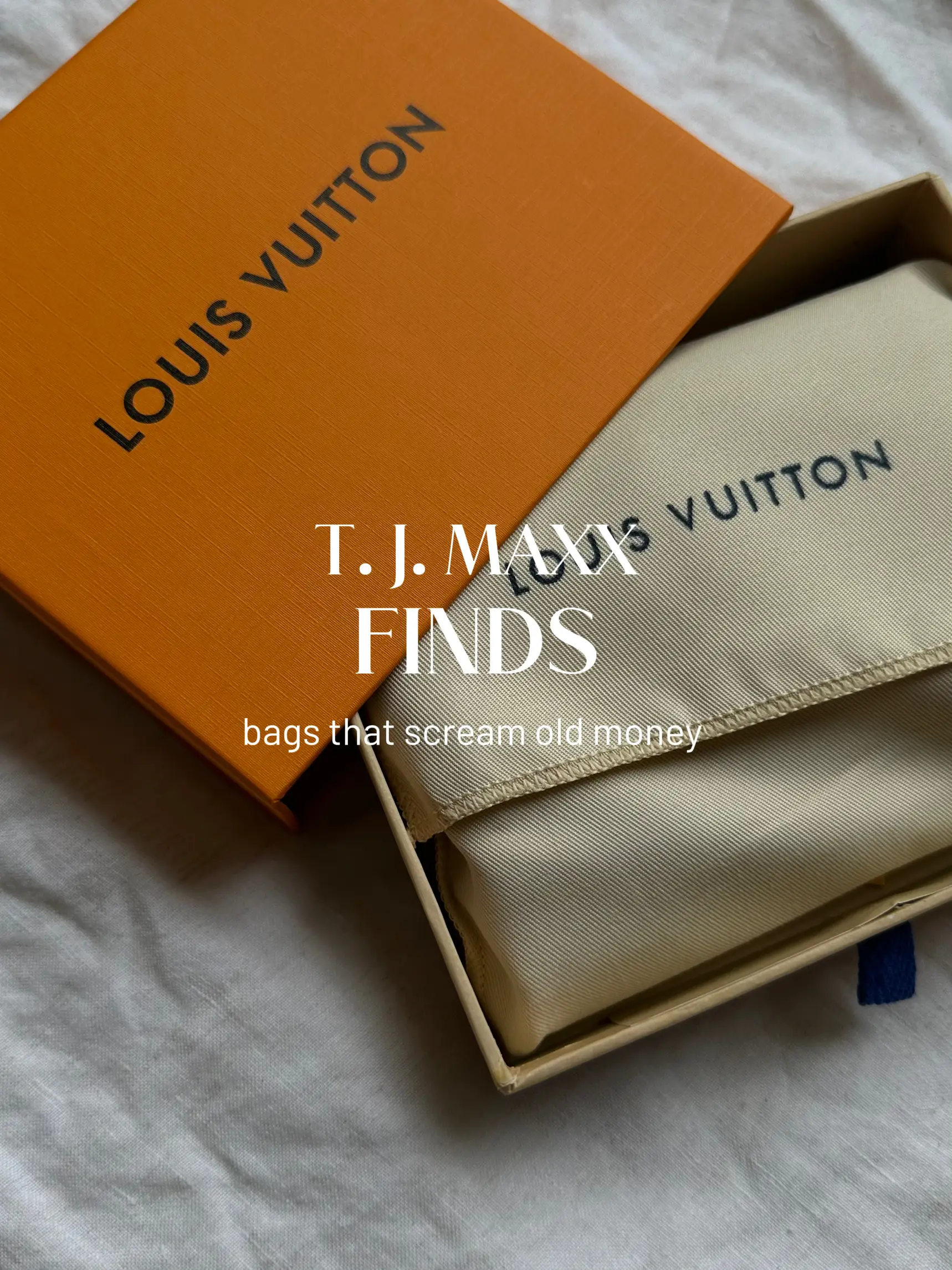 Louis Vuitton at TJ Maxx?