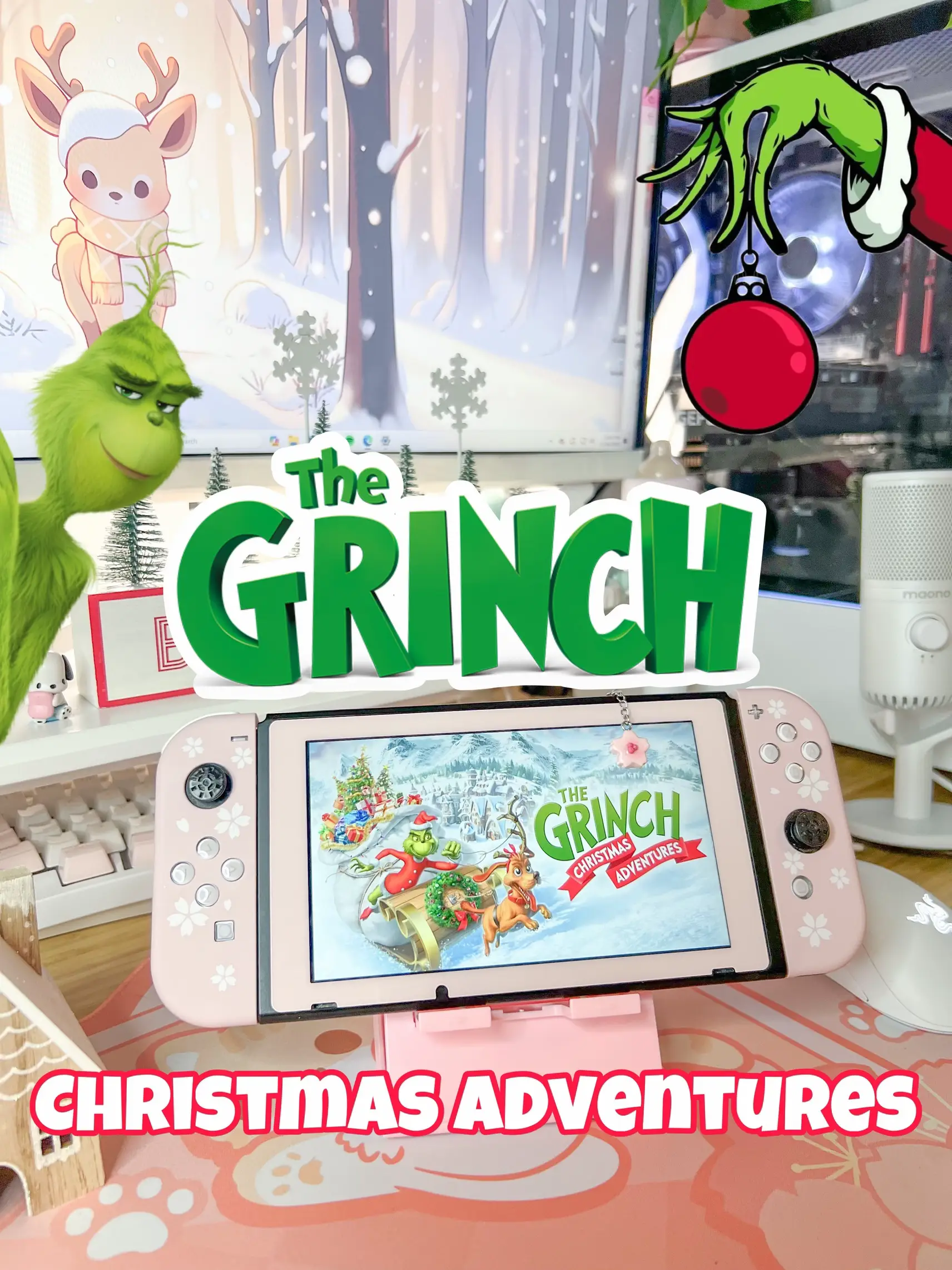 THE GRINCH CHRISTMAS ADVENTURES ACTION ADVENTURE - NINTENDO SWITCH