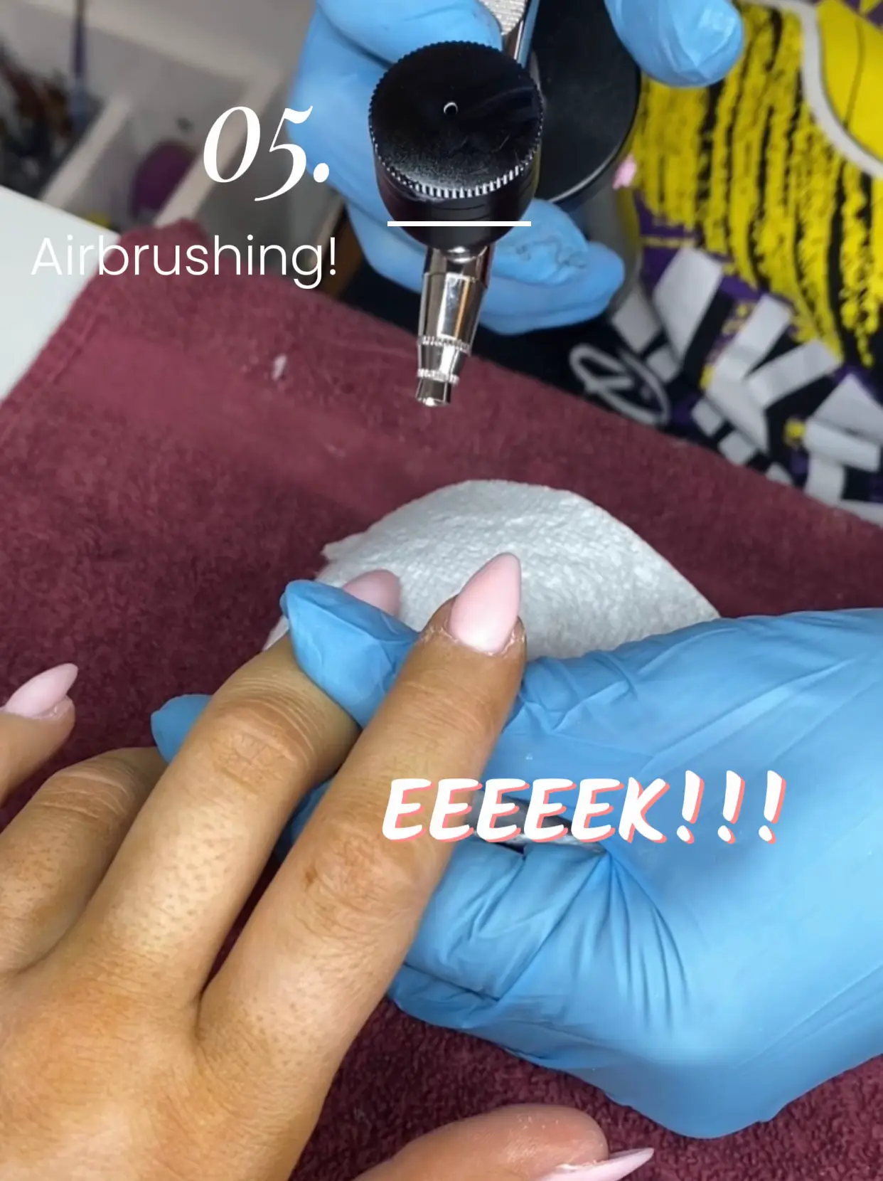 How to Airbrush Nails?