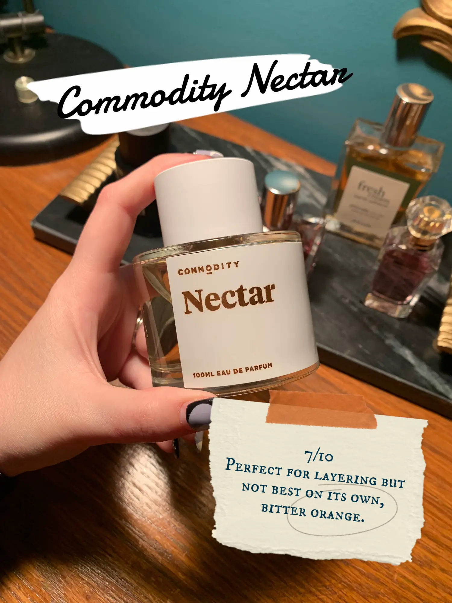 Sold commodity nectar 3.4oz edp