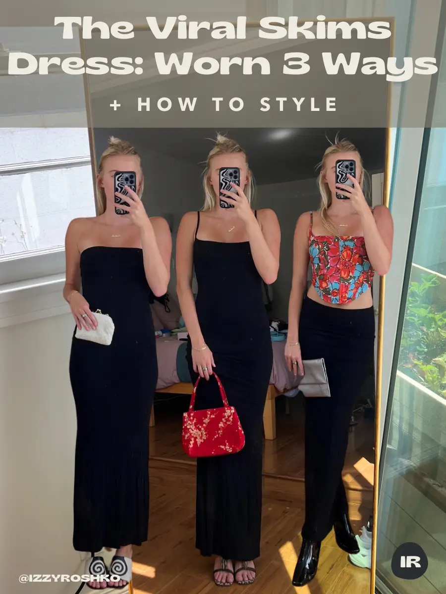 The Viral Skims Dress: 3 Ways To Wear, Gallery posted by Izzy Roshko