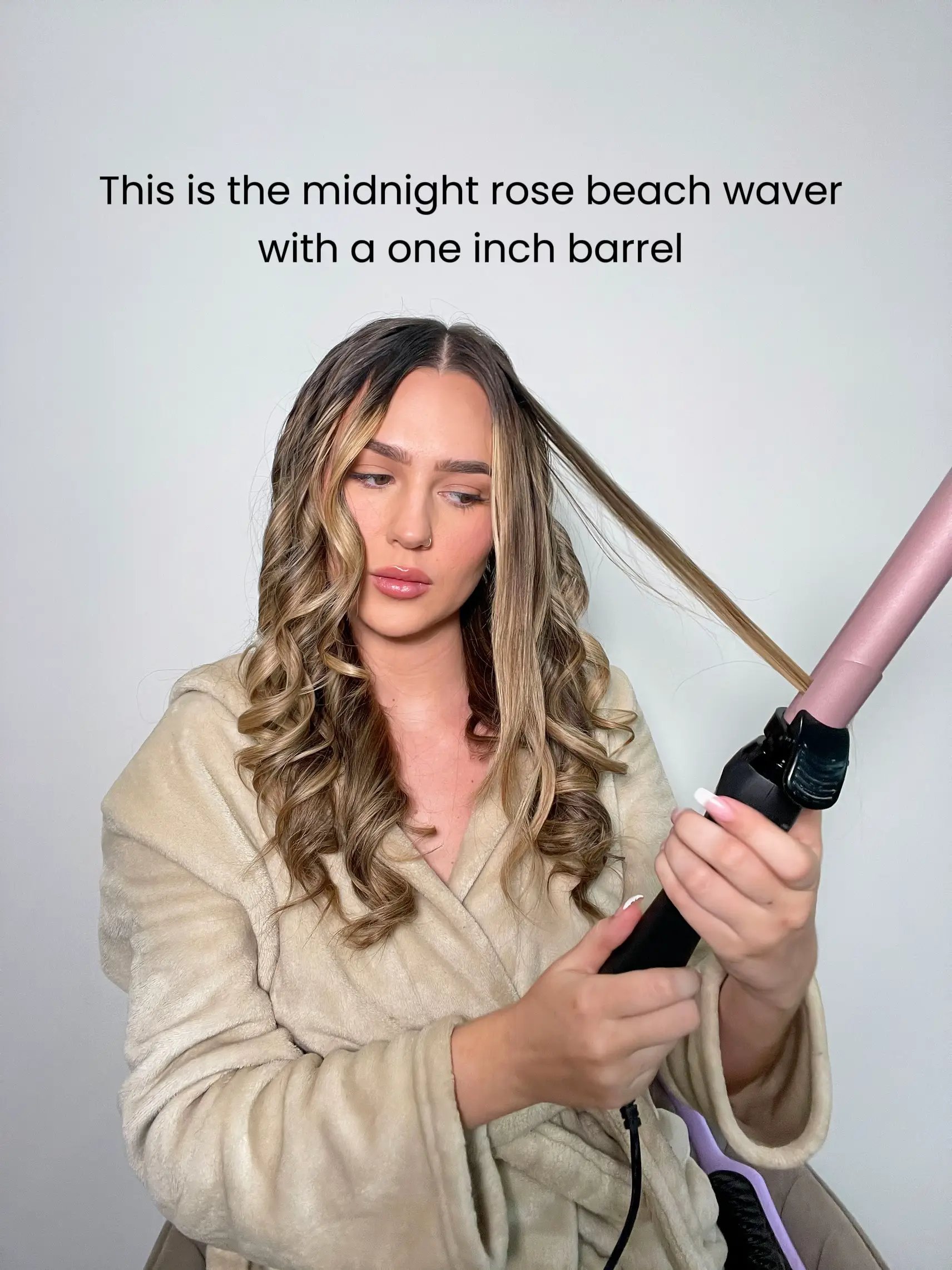Beachwaver B1 - Midnight Rose – The Beachwaver Co.