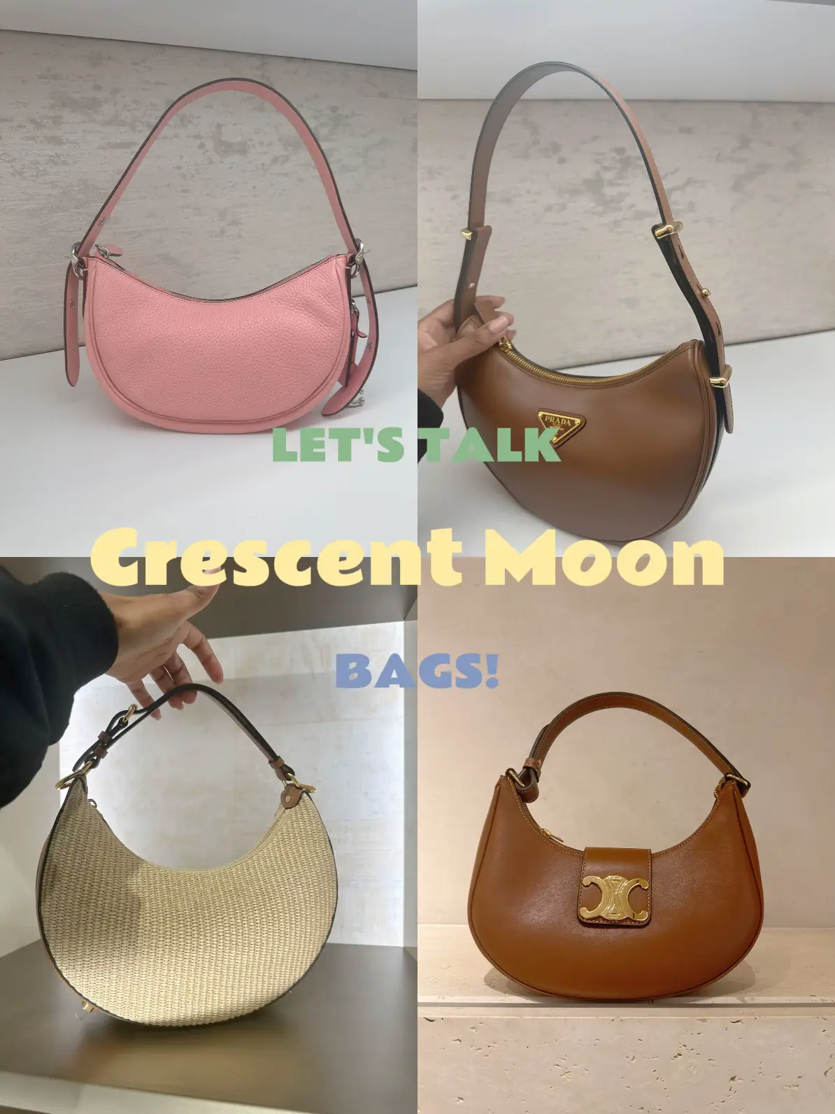 Mini Fashion Crescent Shoulder Bag, Solid Color Simple Hobo Bag, Women's  Stylish Handbag & Purse - Temu