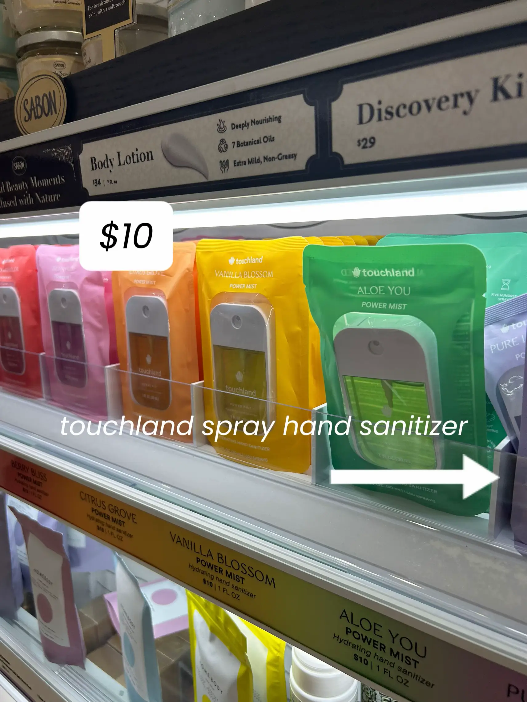 TOUCHLAND HAND SANITIZER – Piffy Boutique