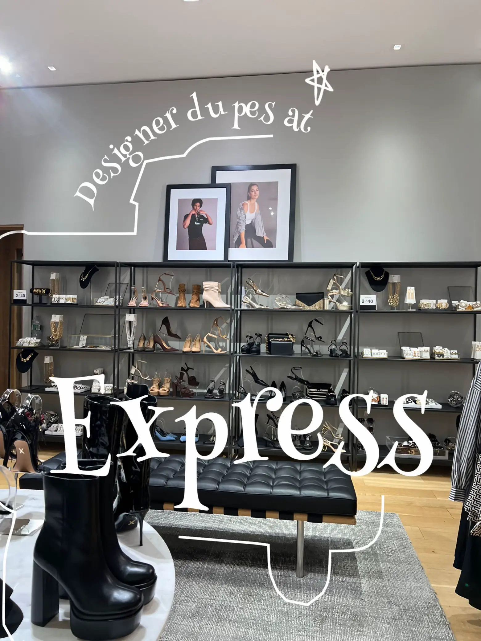 Express on sale shoe store