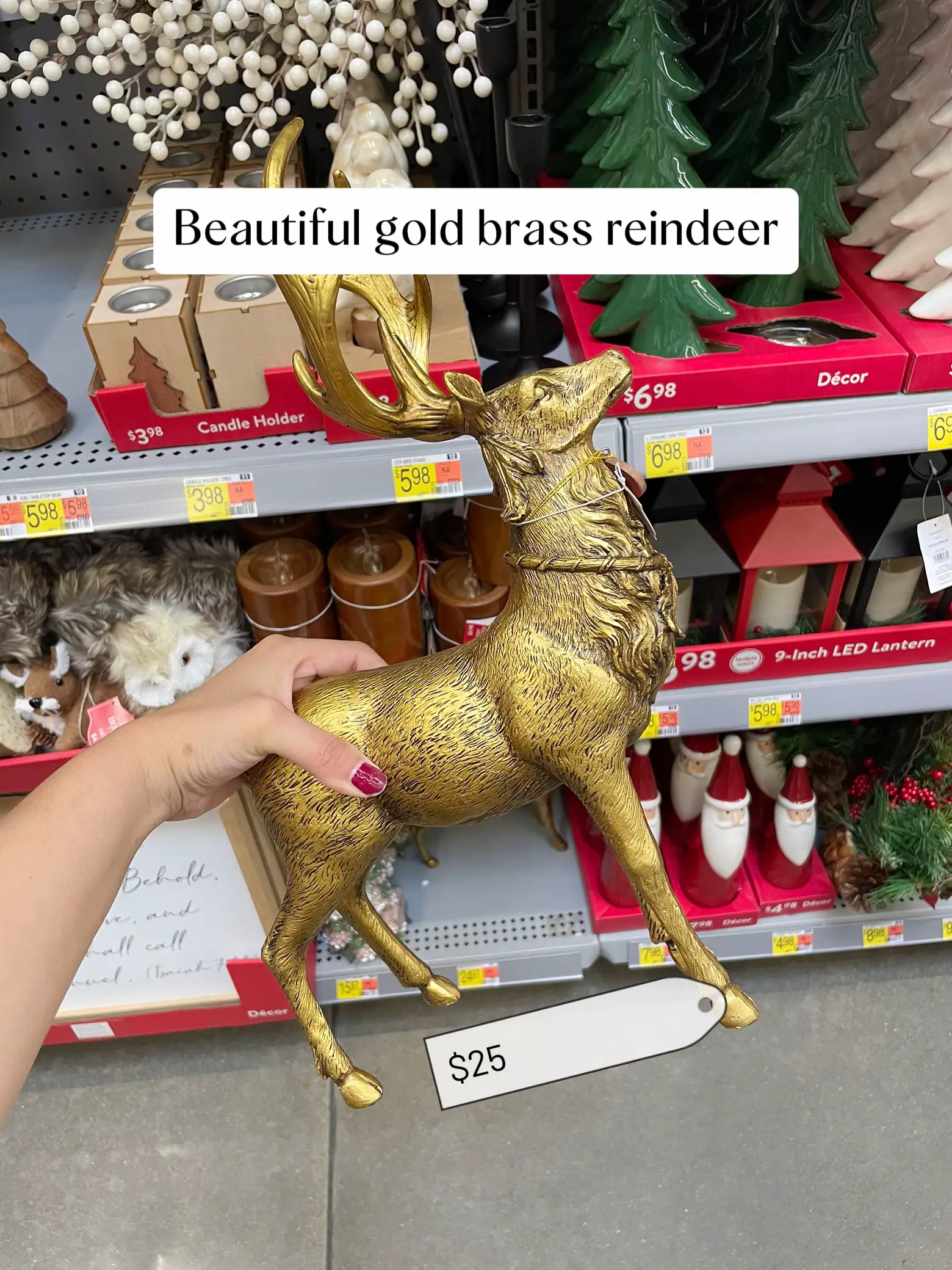 Make Mostly Dollartree Faux Brass or Tin Vintage Christmas Bells Just Like  All the High End Stores 