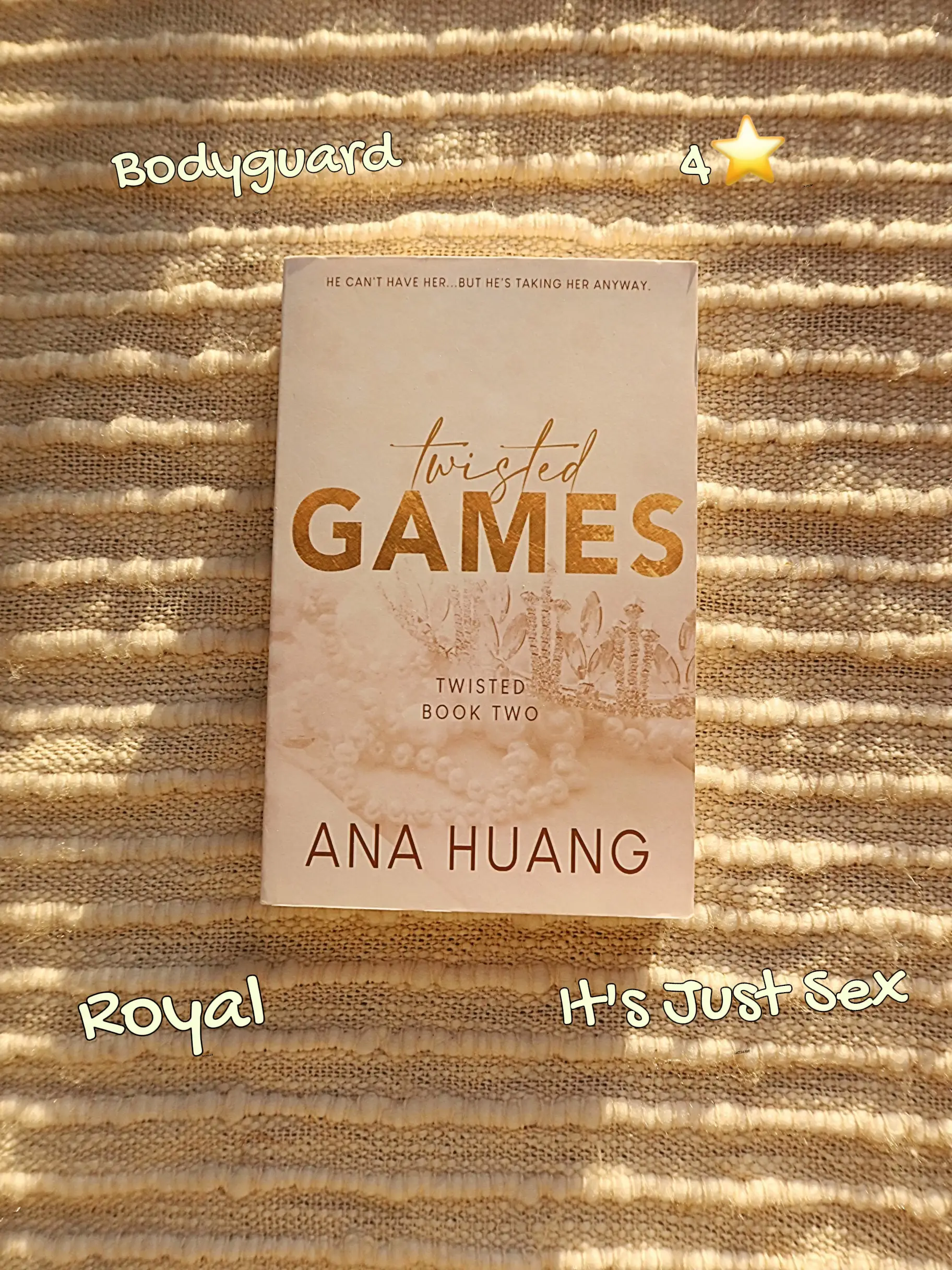 Twisted Games: the must-read bodyguard romance by Ana Huang