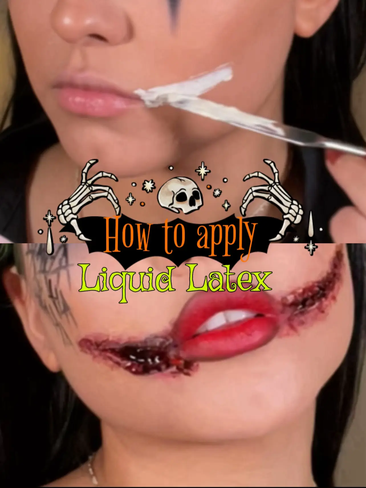 Liquid Latex Tutorial for Halloween
