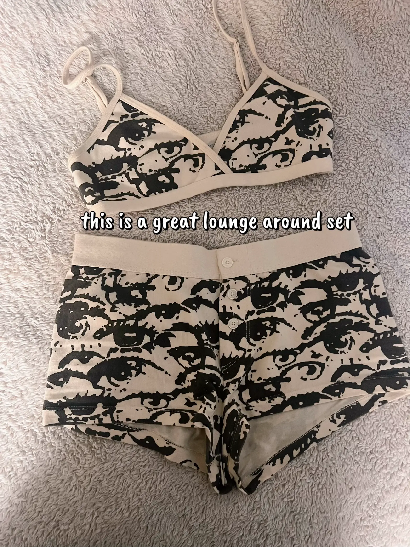 brandy melville heart boxer shorts  Cute lazy day outfits, Cute pajama sets,  Dream clothes