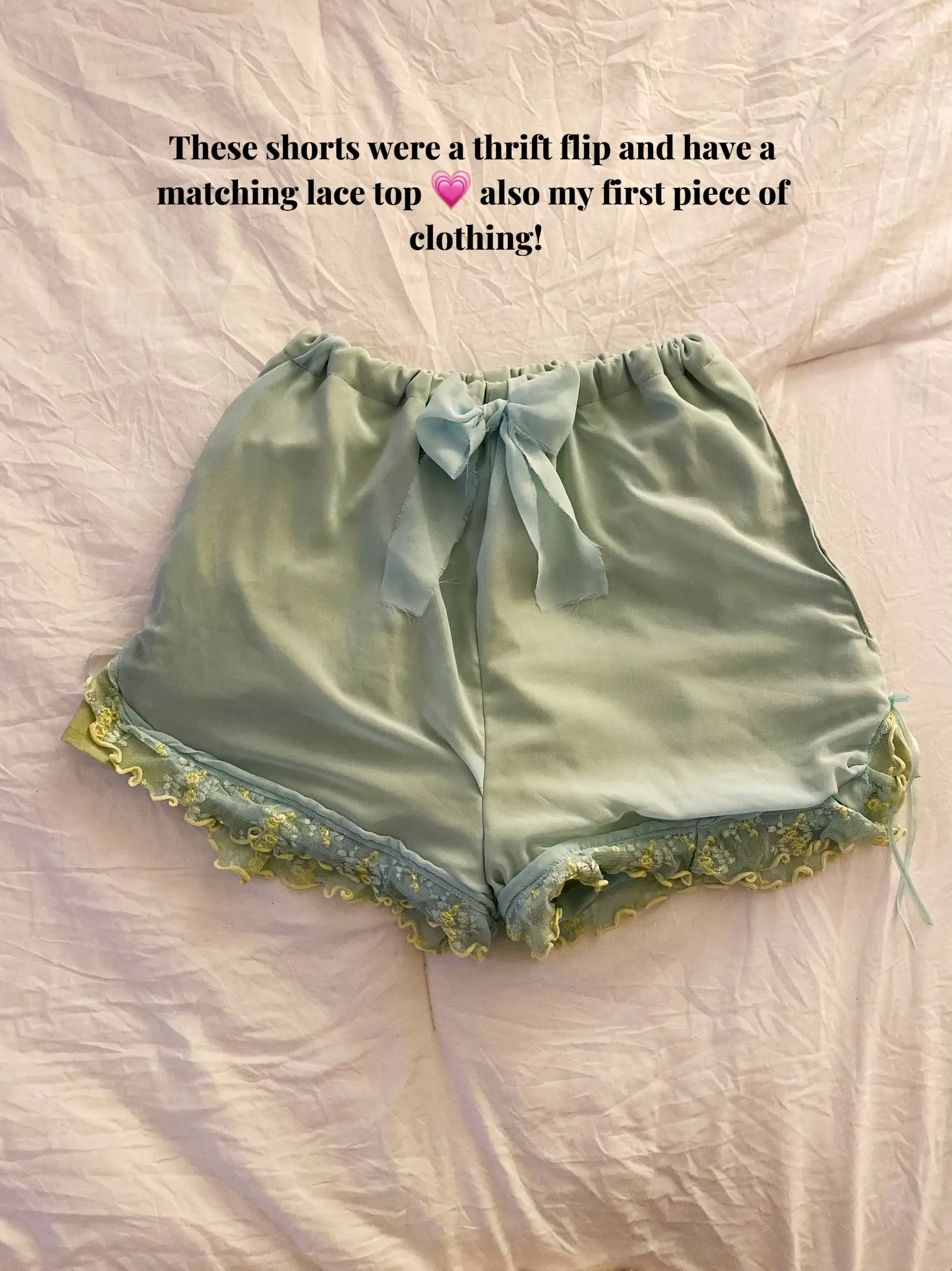 Mint Blue Candy Hearts Leggings/Bloomers/Shorties Presale