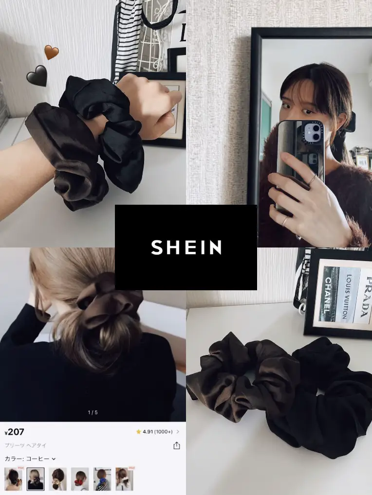 Hair accessories that I'm glad I bought at SHEIN🤎🖤