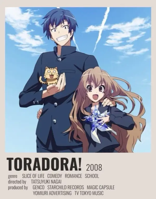 Best Romance Anime on Netflix: Toradora, Komi Can't Communicate & More