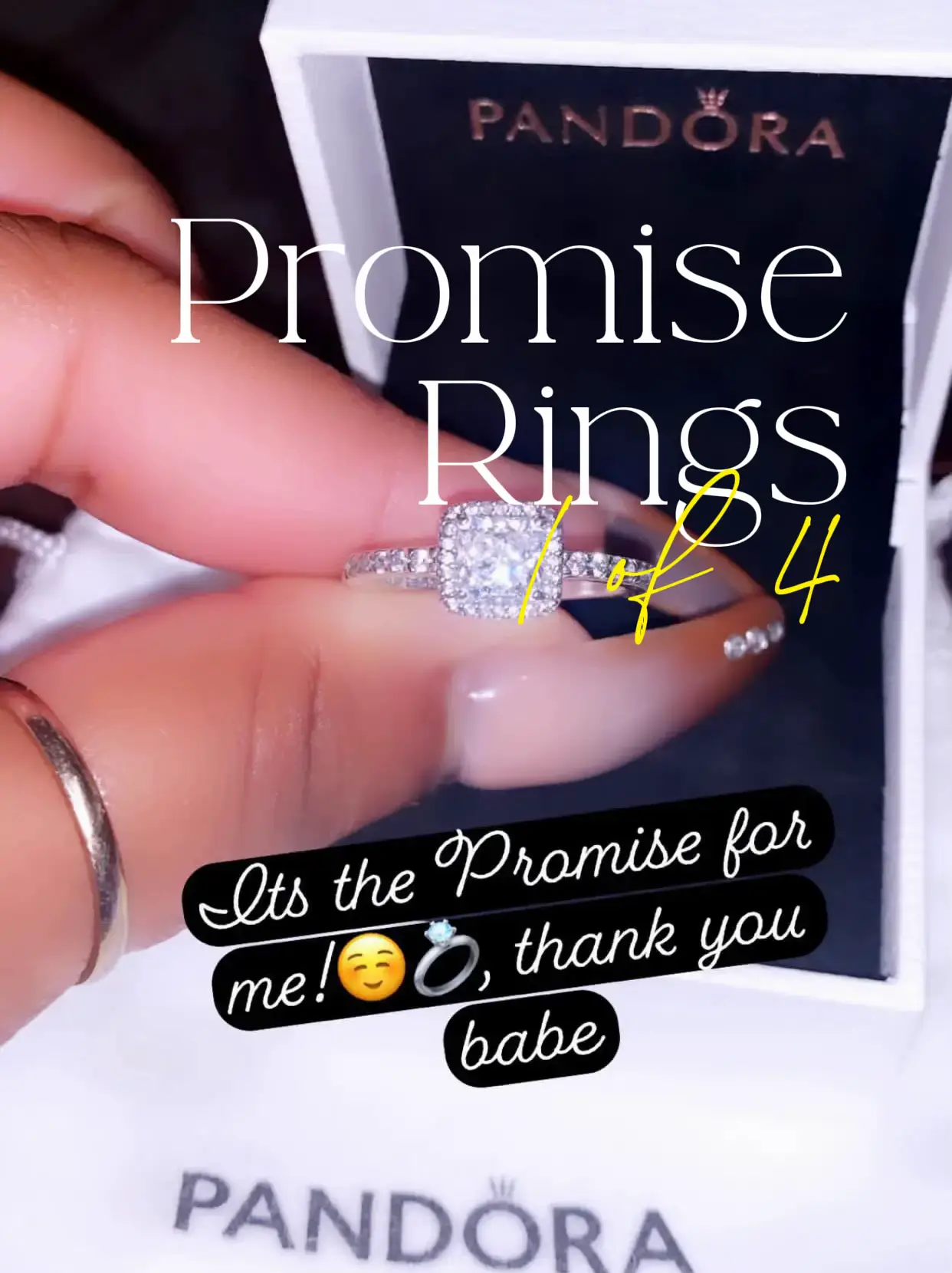 Cheap promise clearance rings pandora