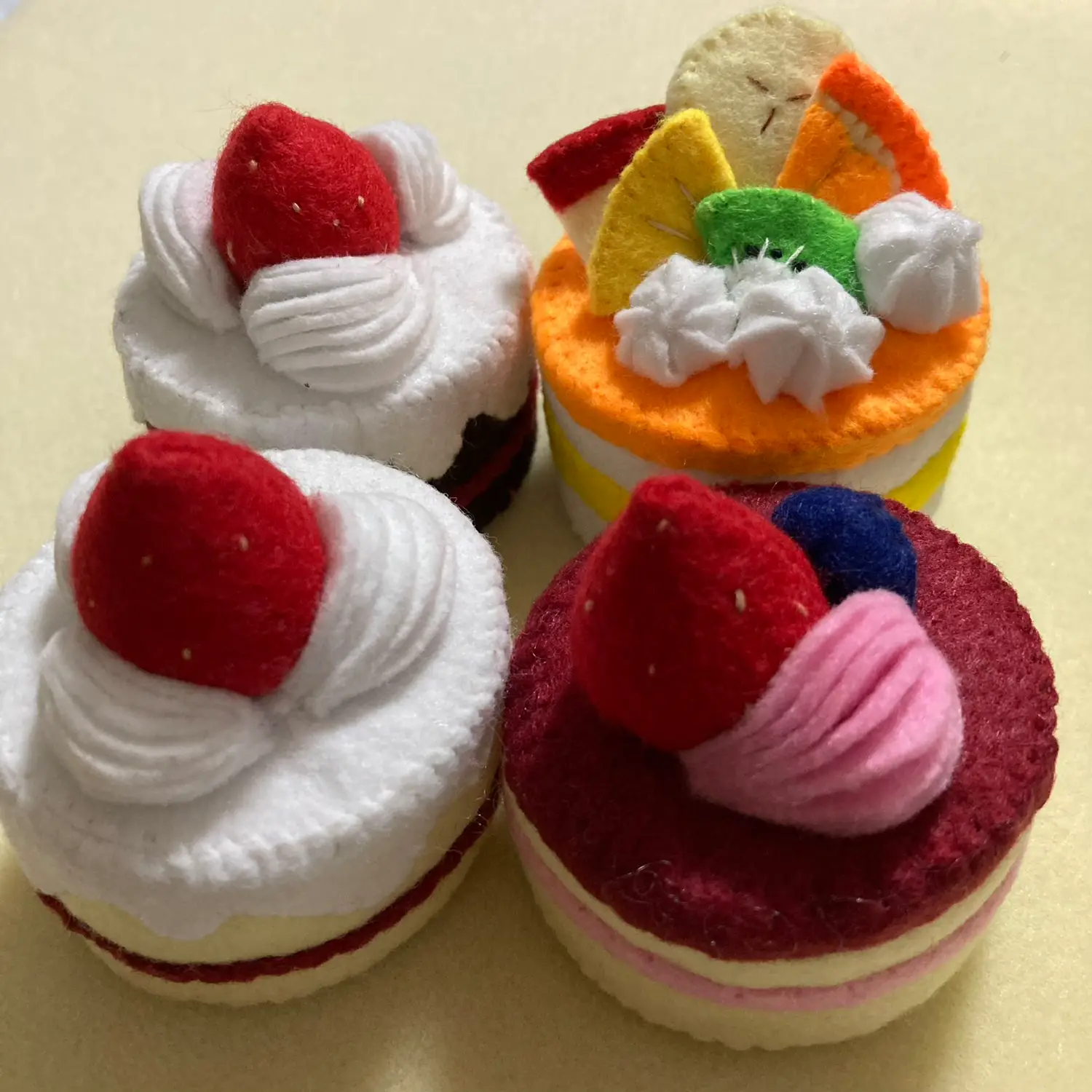 あみぐるみ⑤ショートケーキ タルトセット