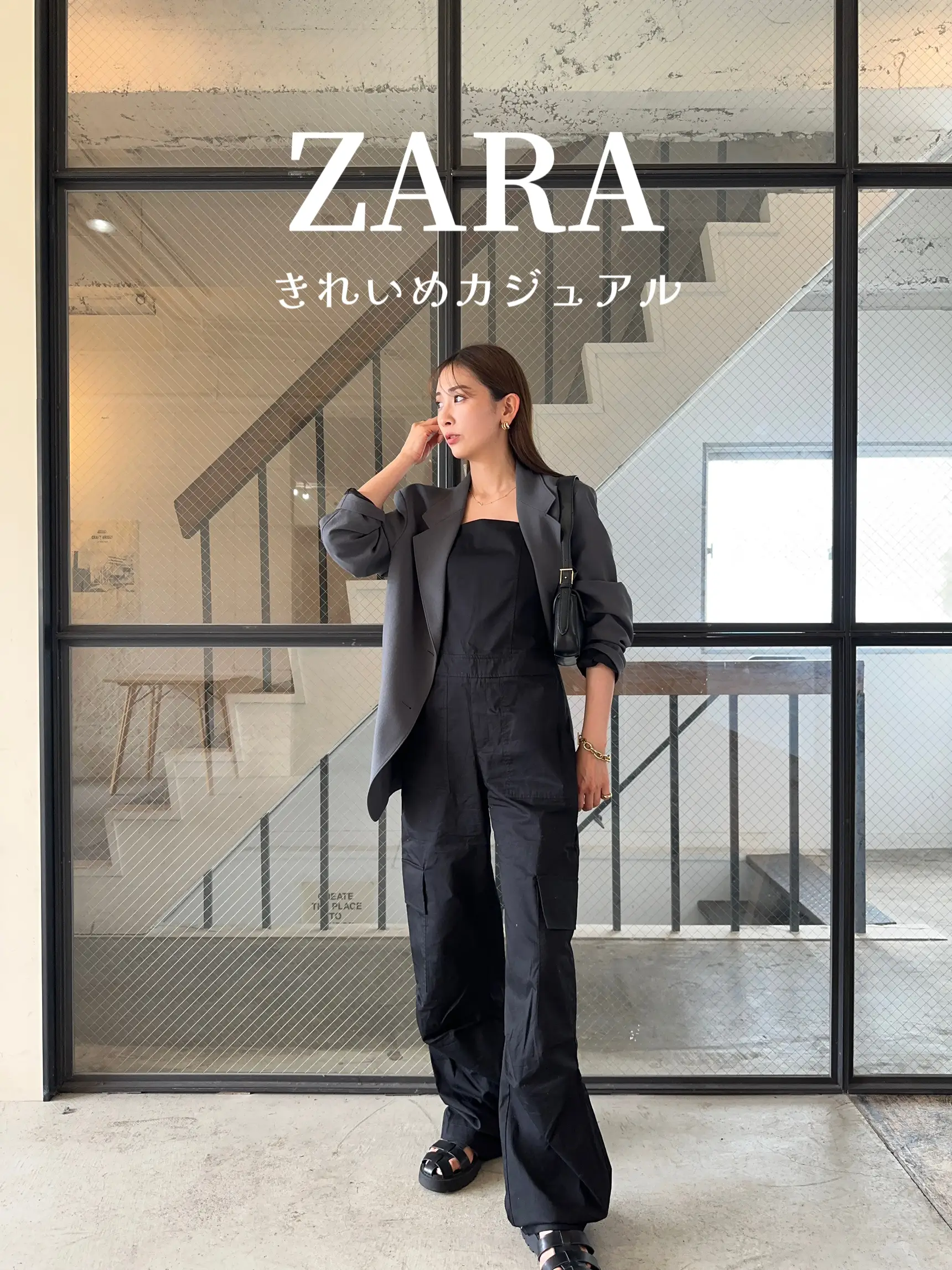 ZARA ジャンプスーツ リアル - スーツ・フォーマル・ドレス