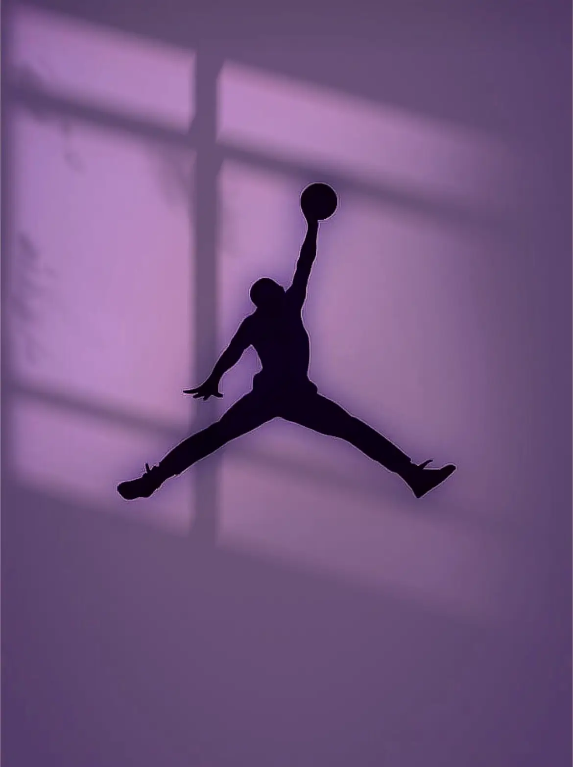 michael jordan logo wallpaper pink