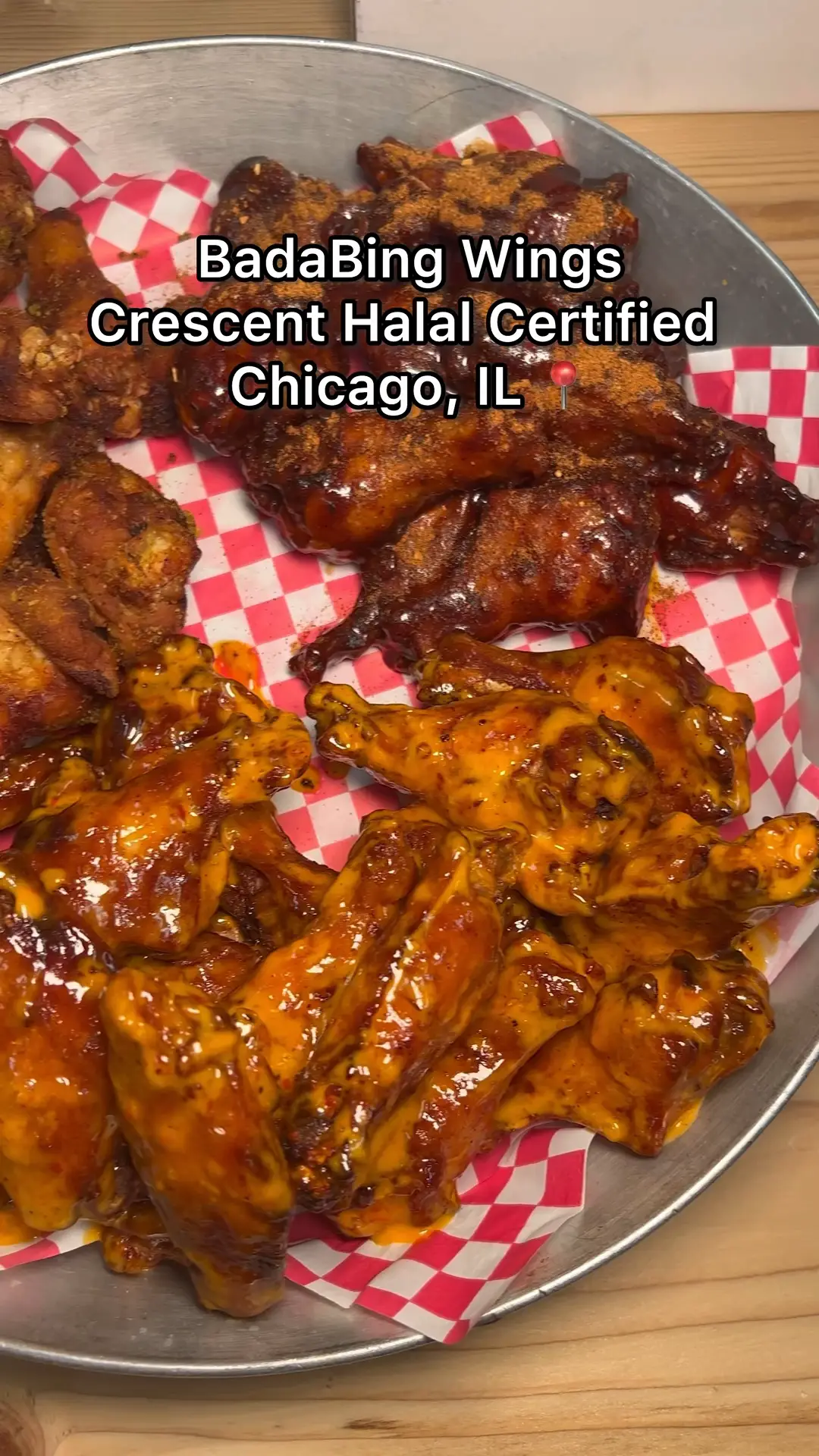 HALAL WINGS IN CHICAGO 🐔 Video published by SERGELATO Lemon8