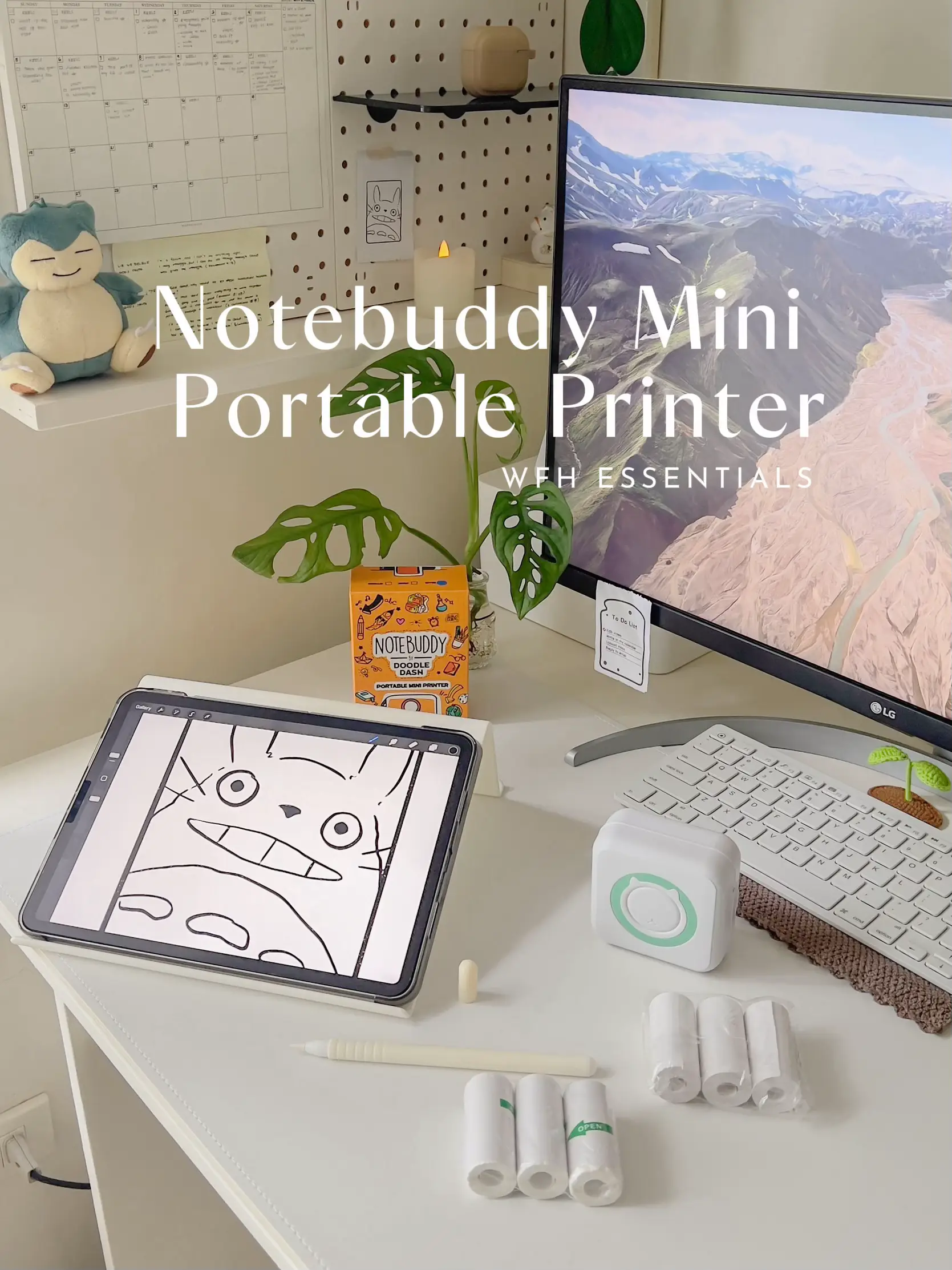NoteBuddy By Doodle Dash Portable Mini Printer Inkless Printing