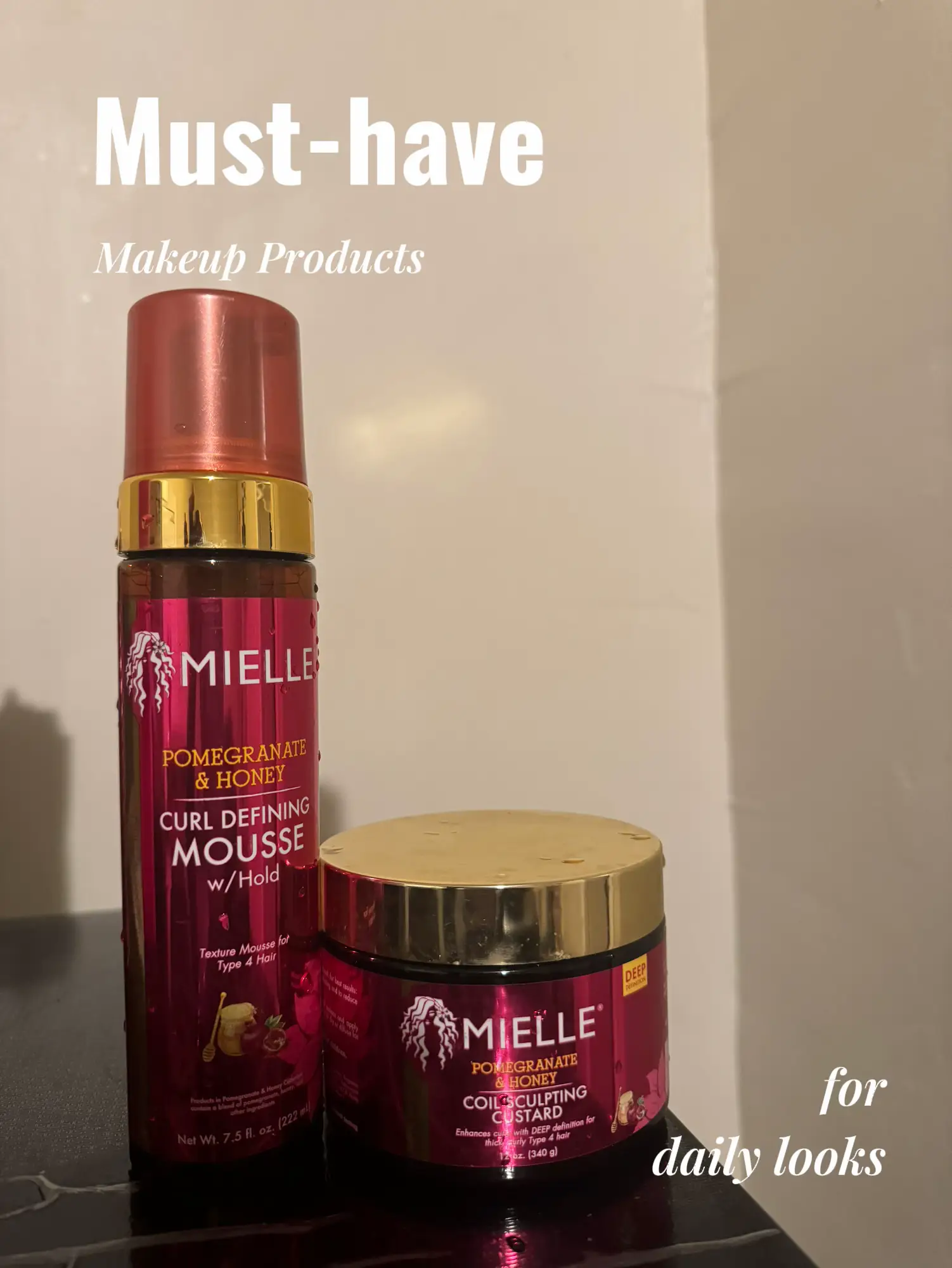 Pomegranate & Honey Curl Defining Mousse with Hold