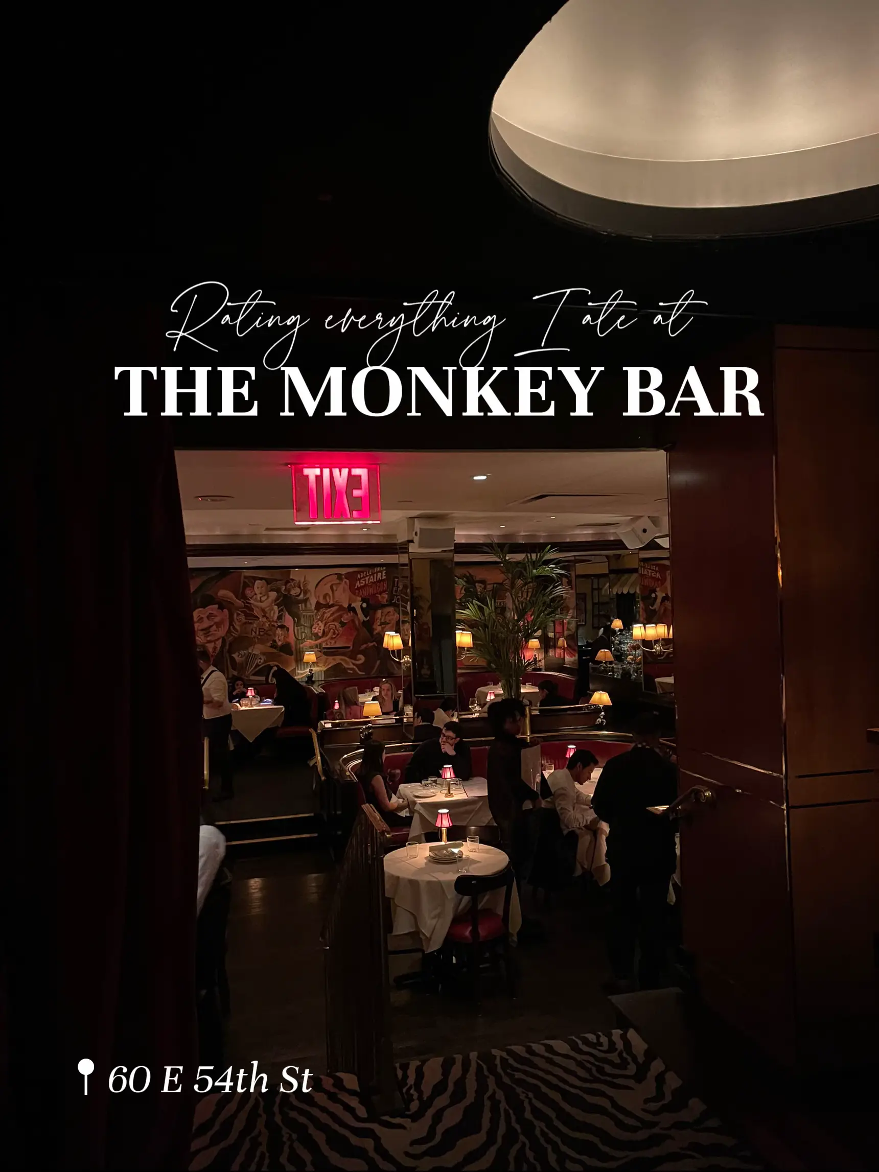 MONKEY BAR, New York City - Midtown - Restaurant Reviews, Photos